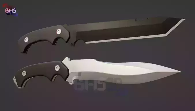 Knife Ada Wong separate ways RE4 Remake 3D print model