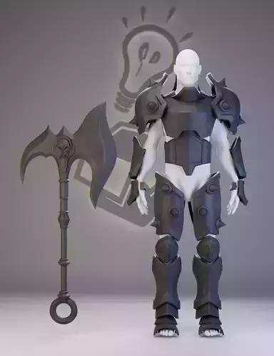 Darius - League of Legends - Cosplay 3D print model