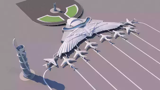 0195 - Airport Building