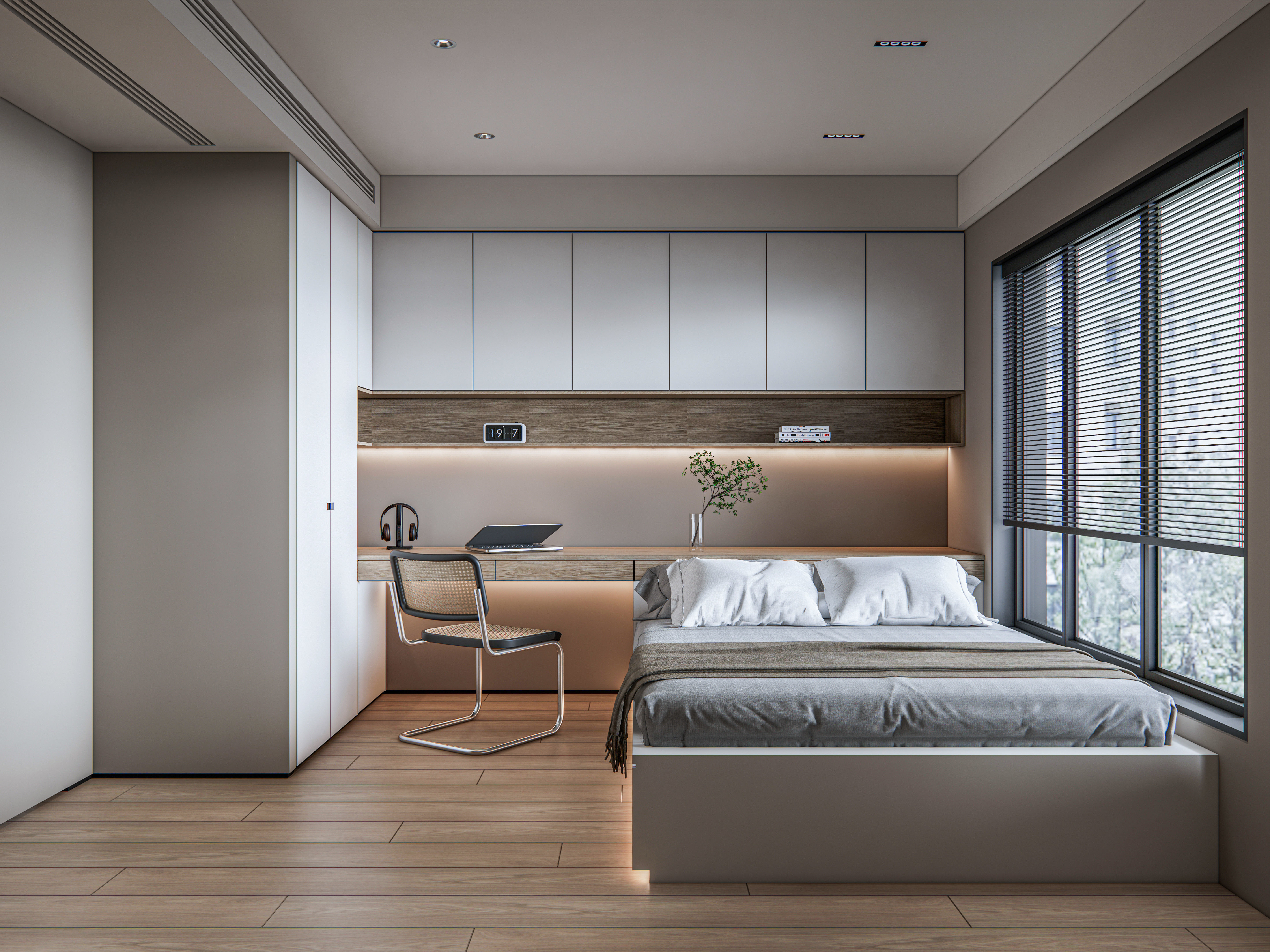 Bedroom 01 3D model_7