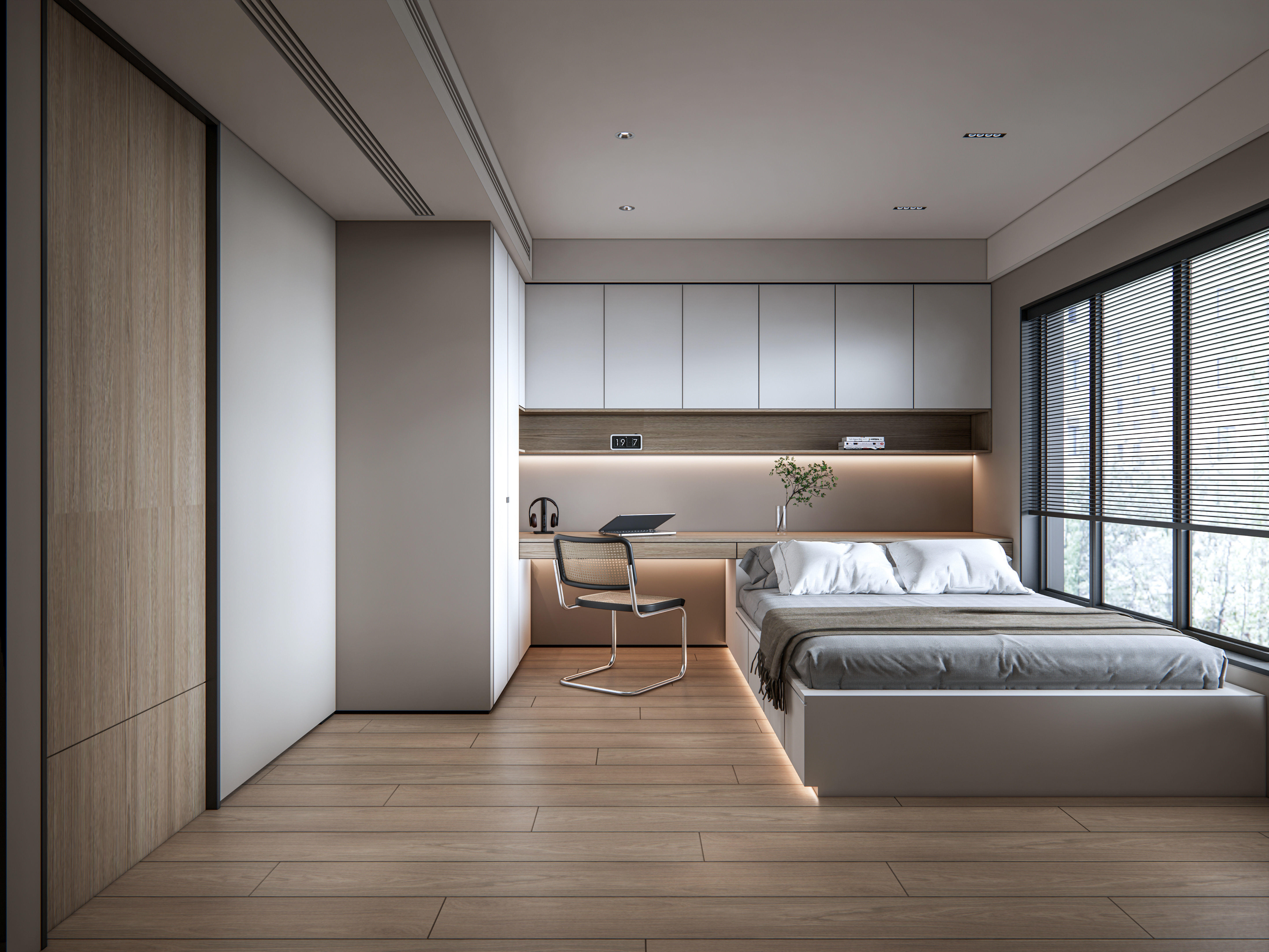 Bedroom 01 3D model_11