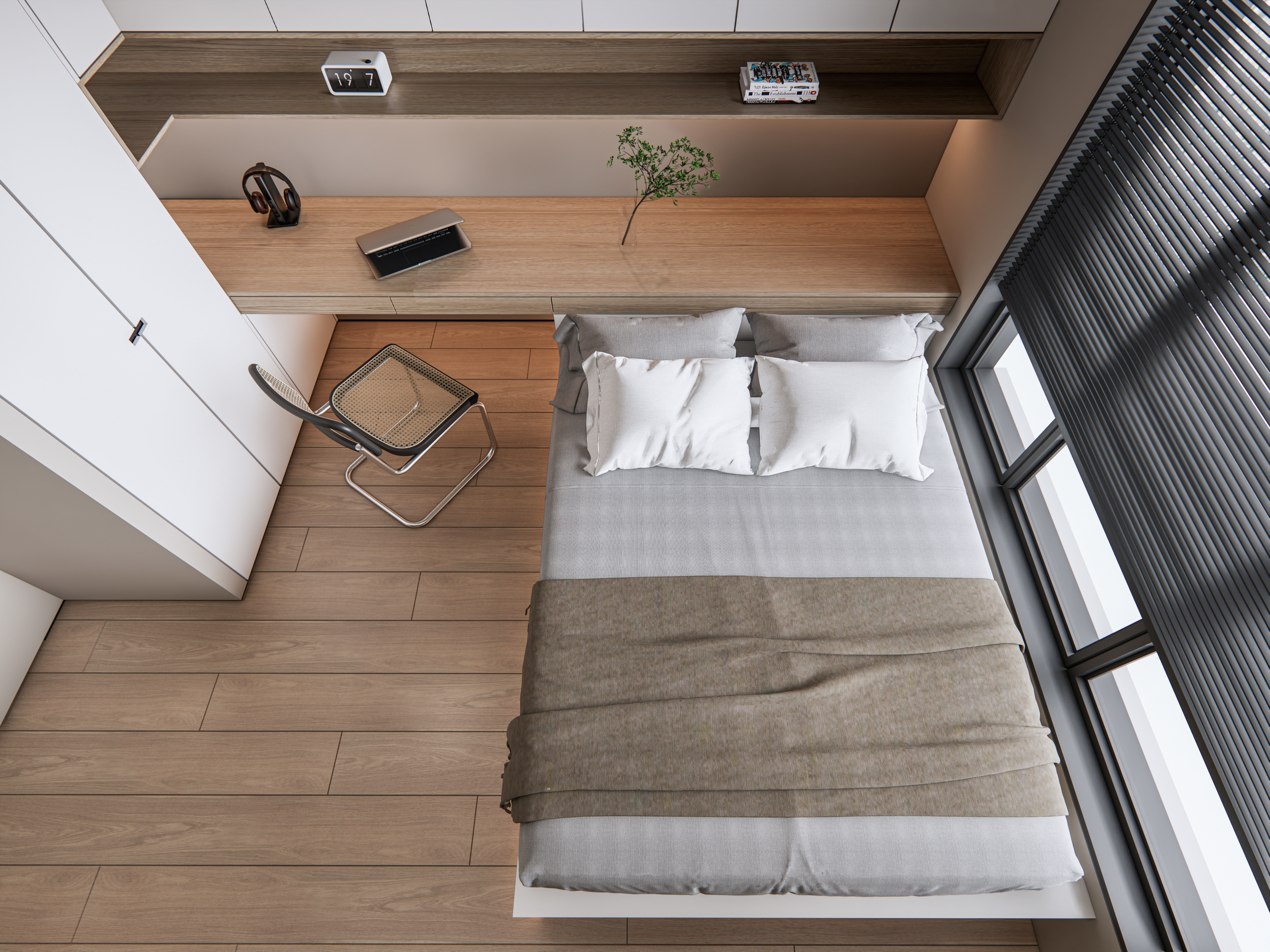 Bedroom 01 3D model_10