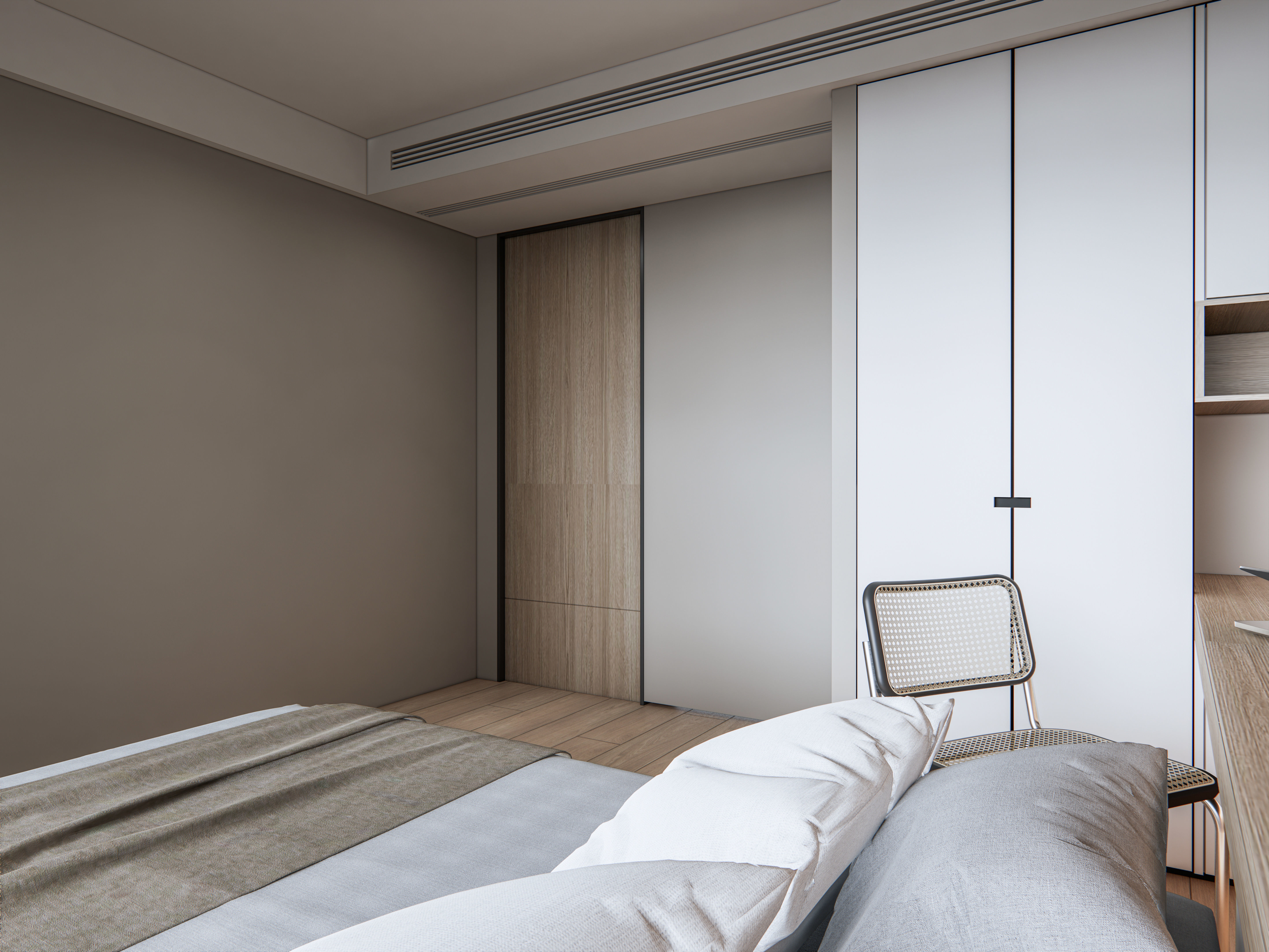 Bedroom 01 3D model_2