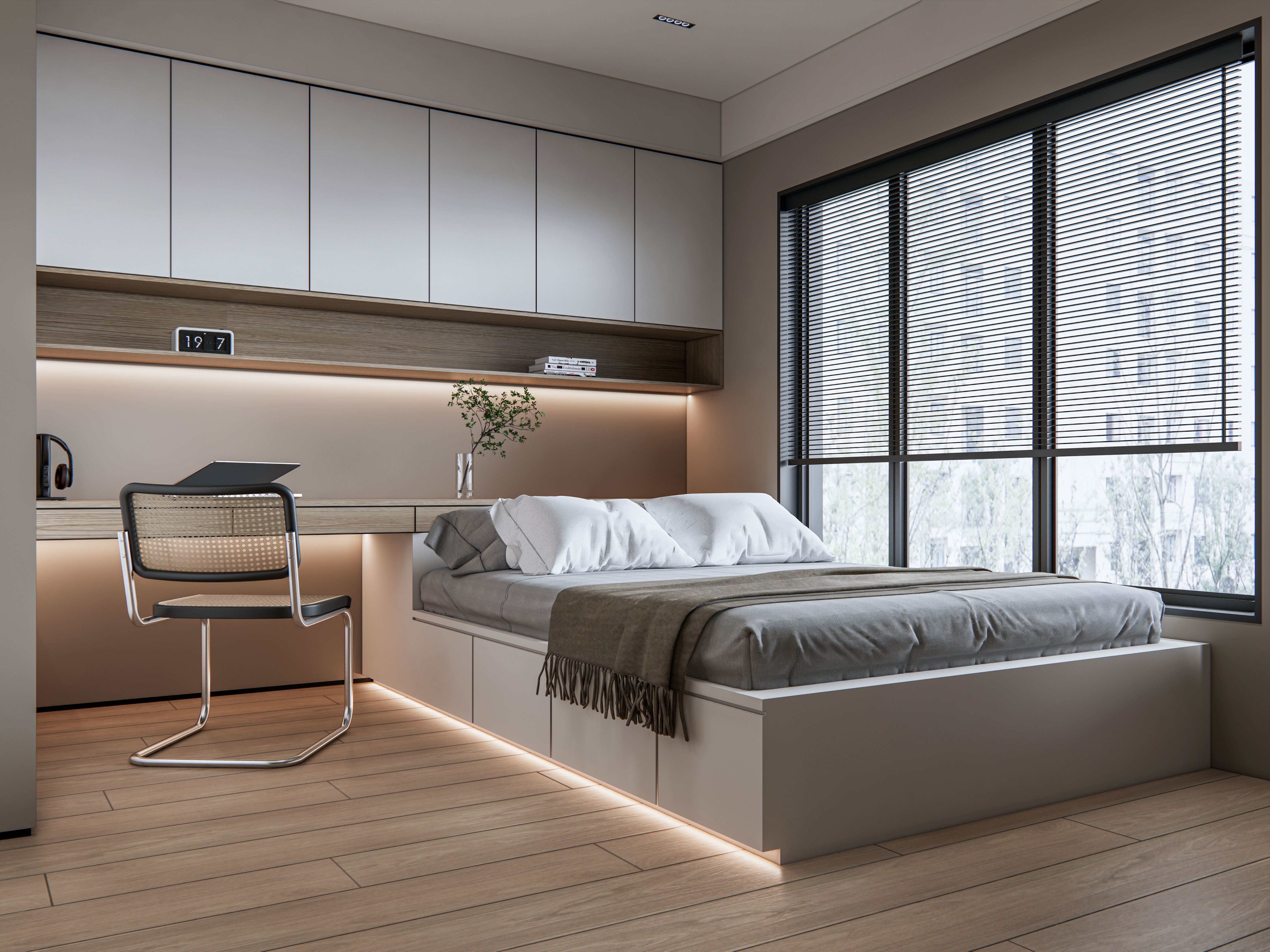 Bedroom 01 3D model_15