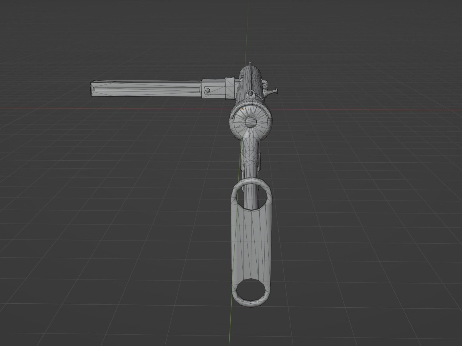 Sten Mk3 Low-poly 3D model_3