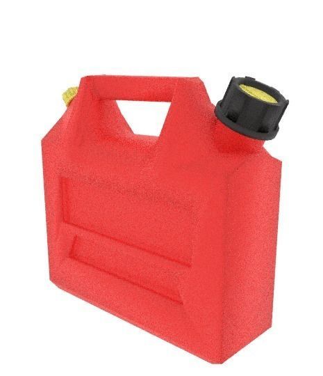 5L Jerry can Low-poly 3D model_1