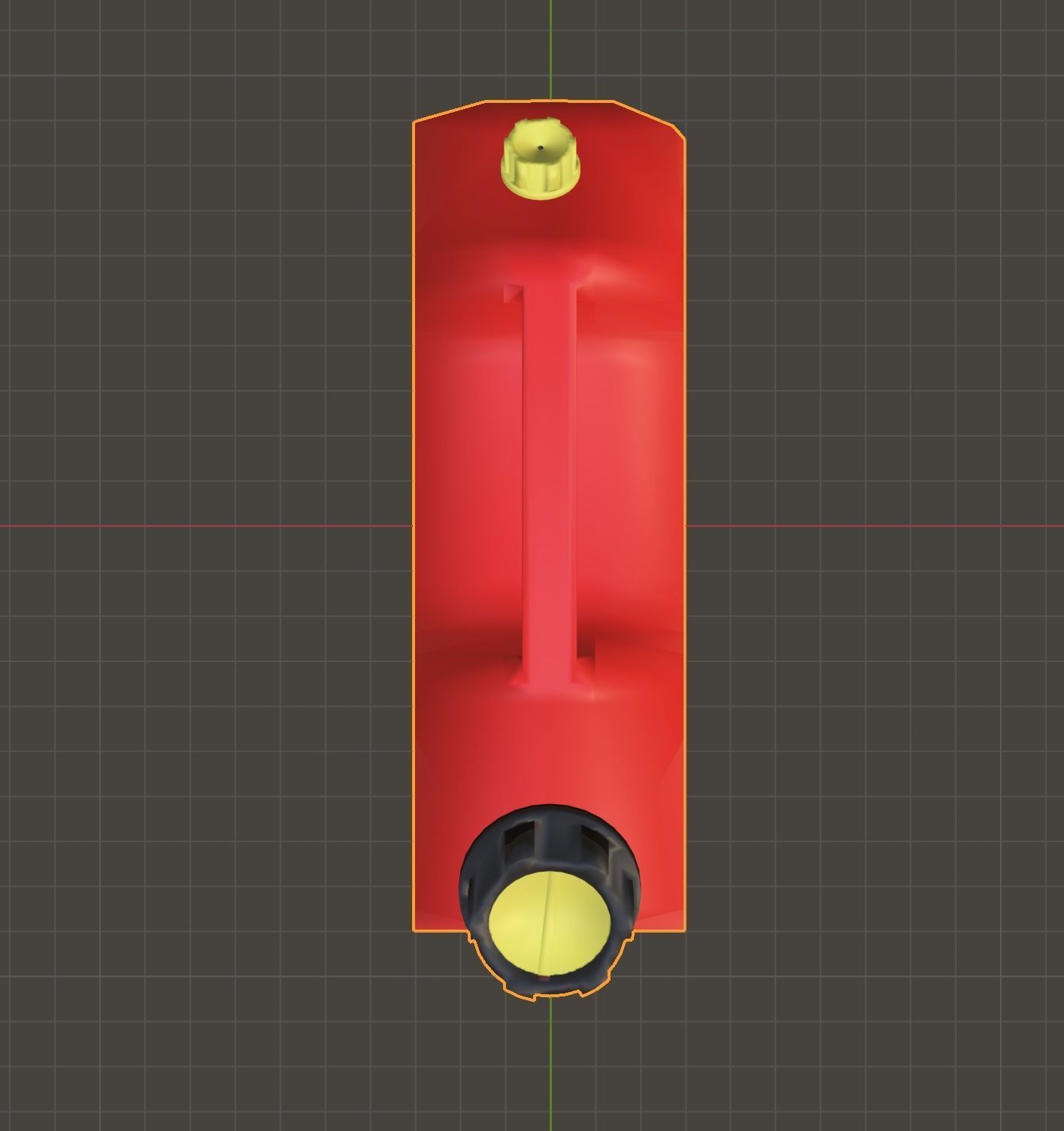 5L Jerry can Low-poly 3D model_2