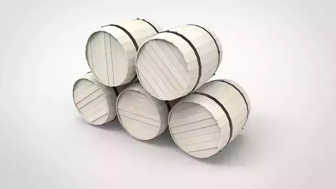 barrels Wooden 