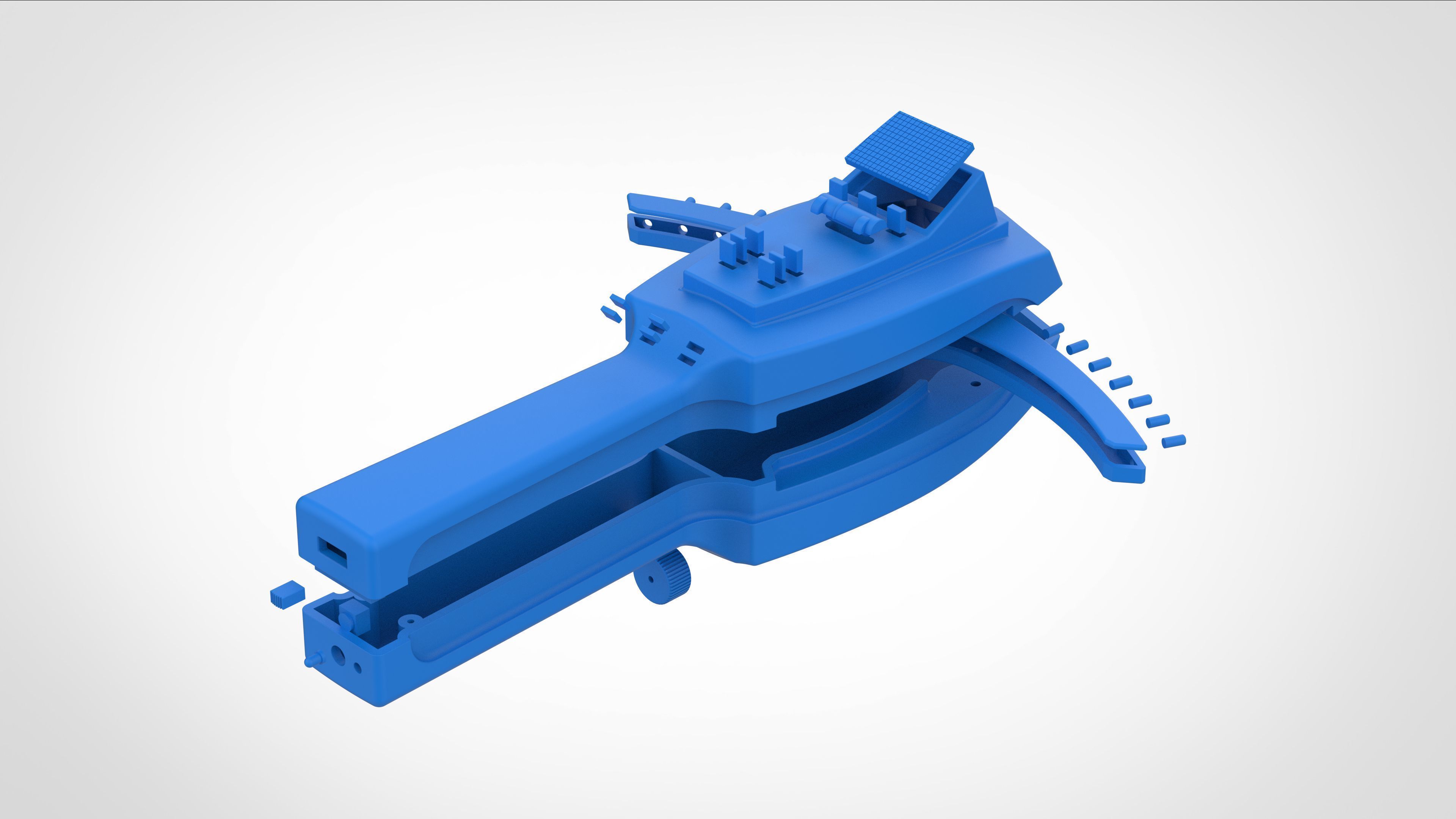 Psychokinetic Energy Meter from the movie Ghostbusters 1984 3D print model_43