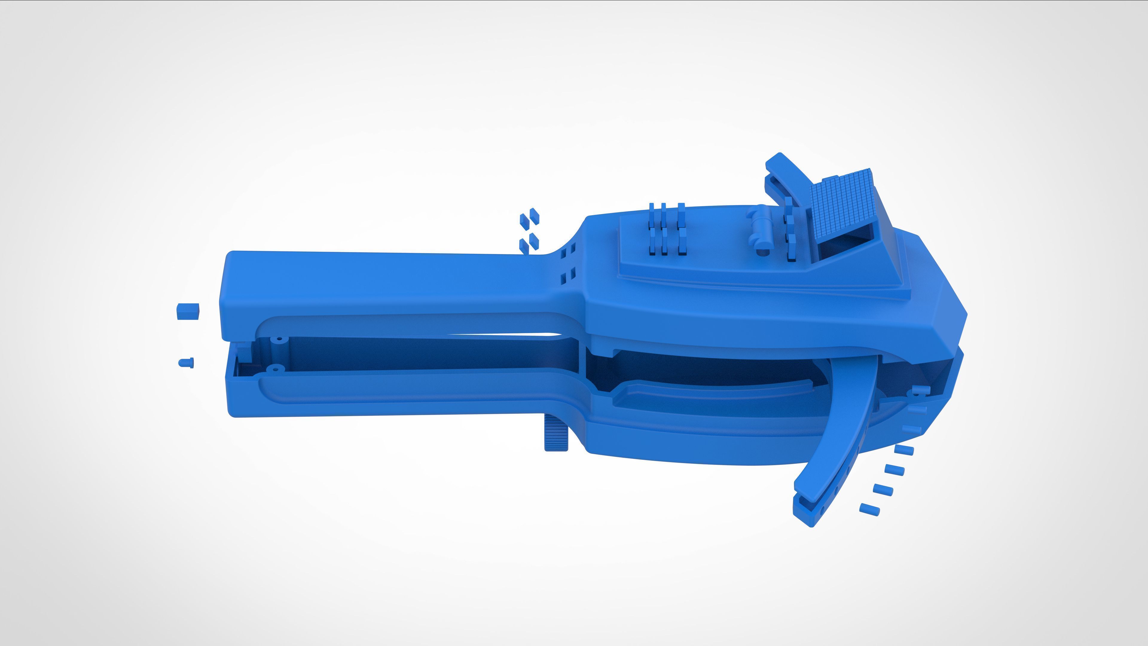 Psychokinetic Energy Meter from the movie Ghostbusters 1984 3D print model_45