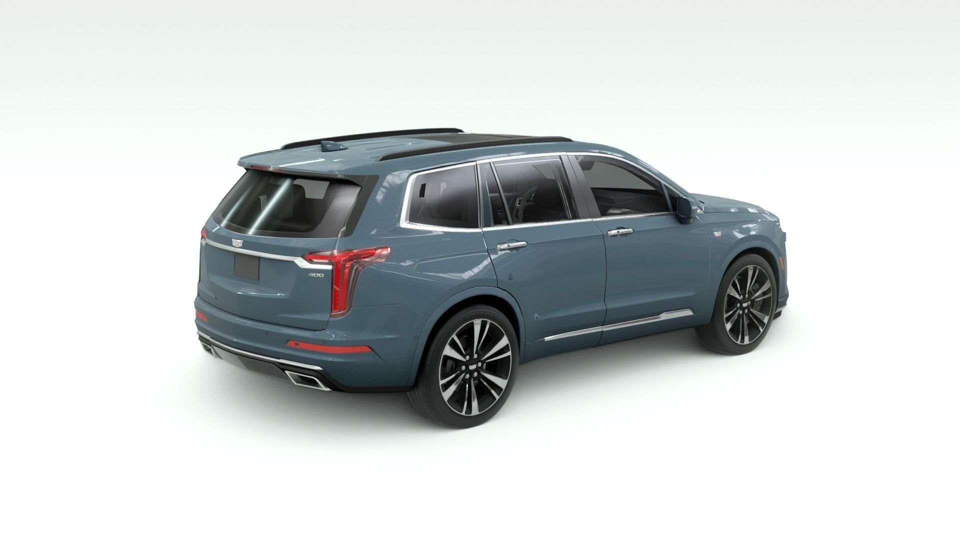 2020 Cadillac XT6 3D model_2