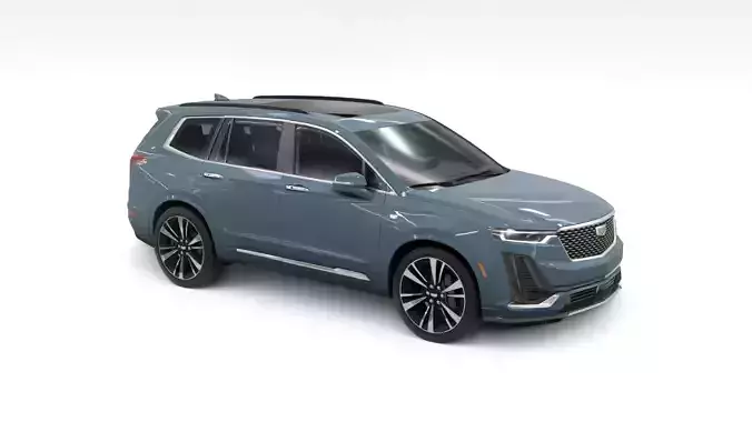 2020 Cadillac XT6 3D model