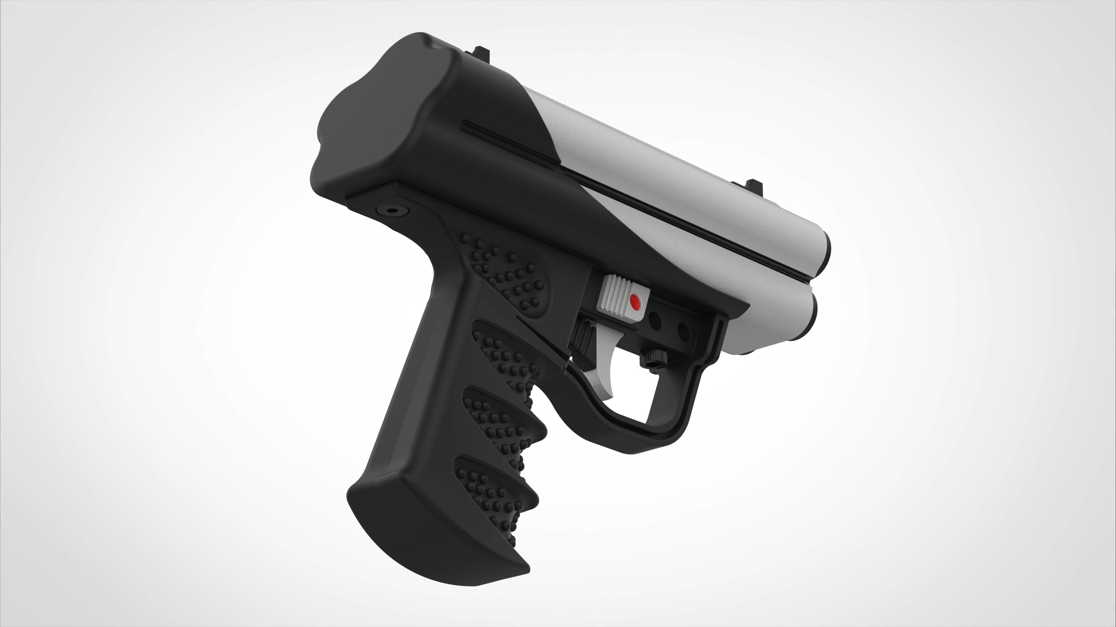 P11 gun from the movie Tomb Raider The Cradle of Life 3D model_17