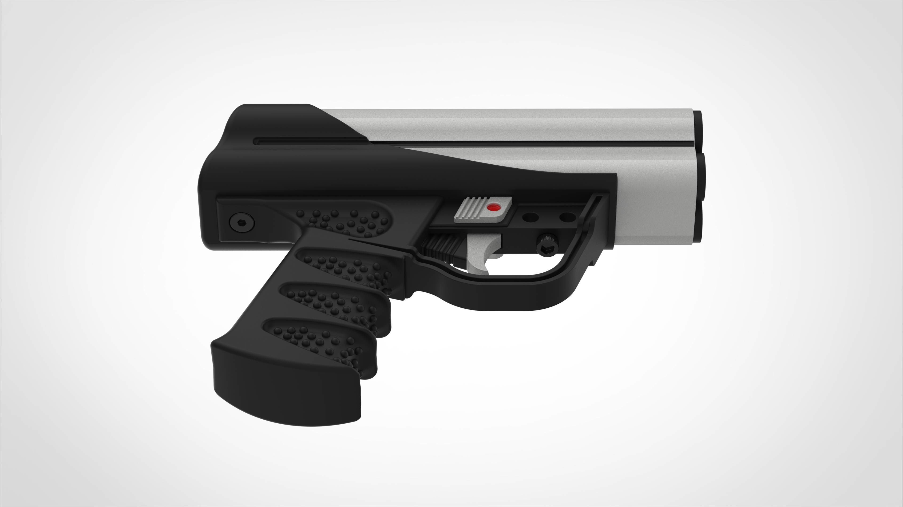 P11 gun from the movie Tomb Raider The Cradle of Life 3D model_12