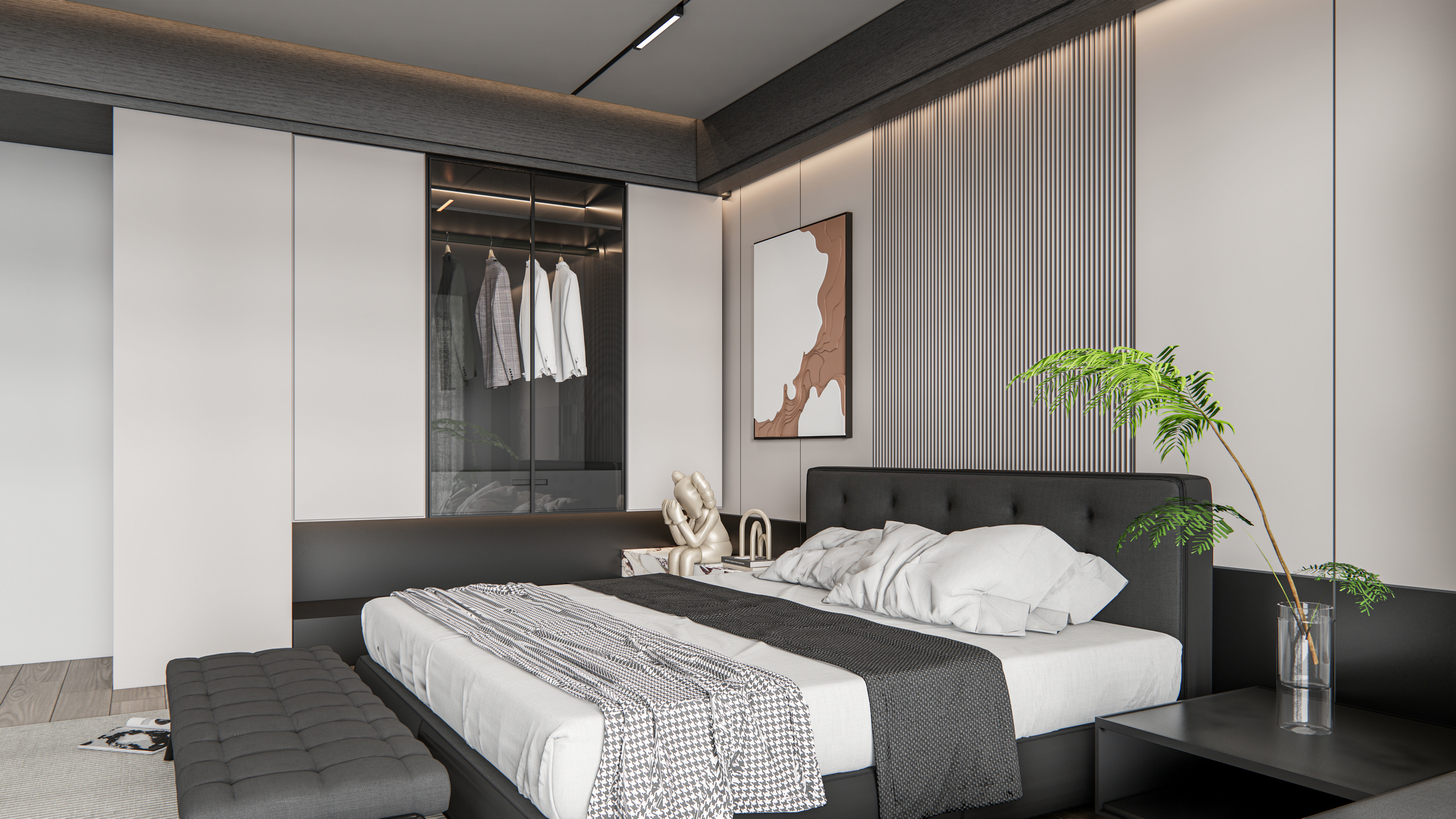 Bedroom 02 3D model_11