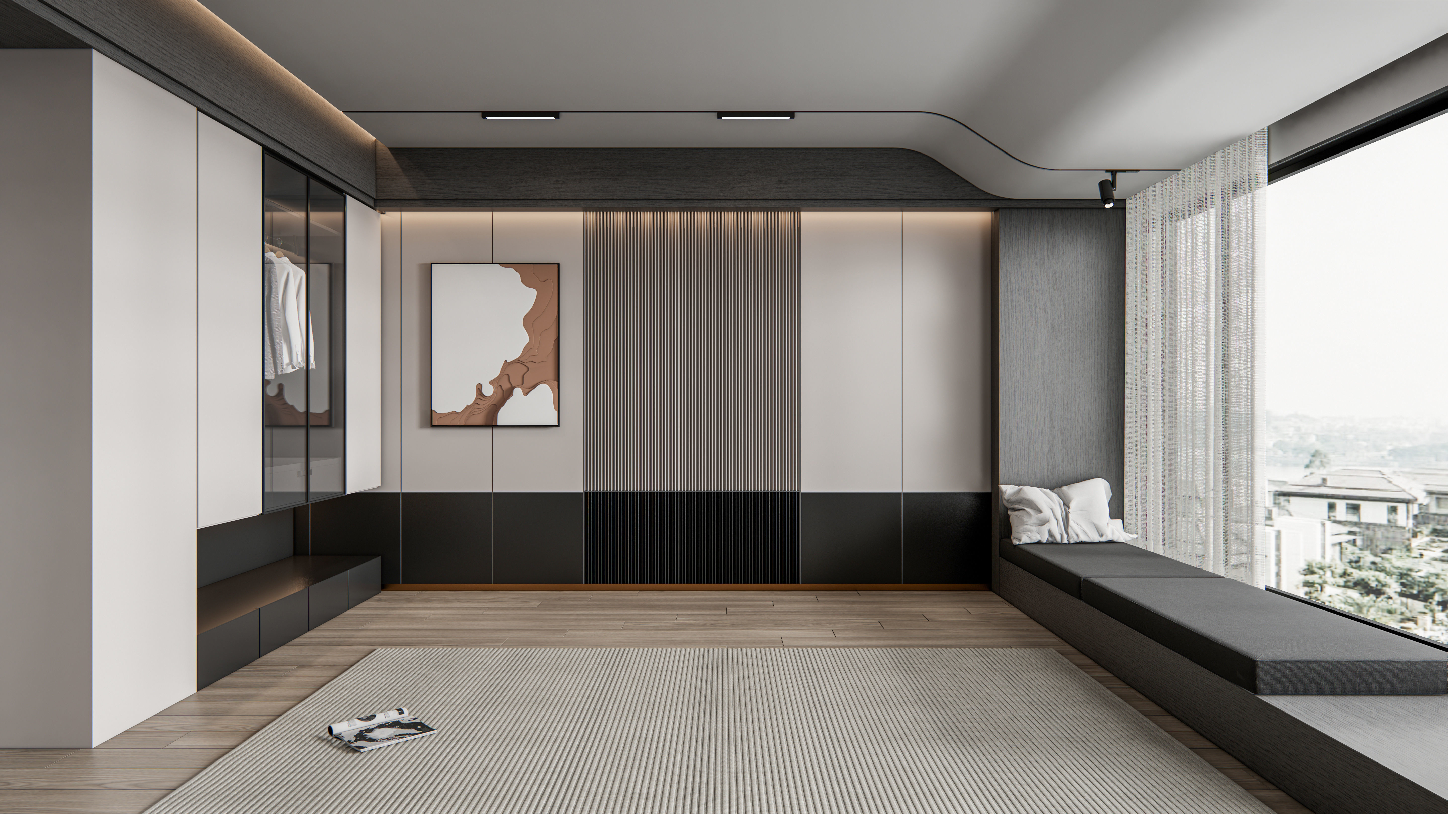 Bedroom 02 3D model_4