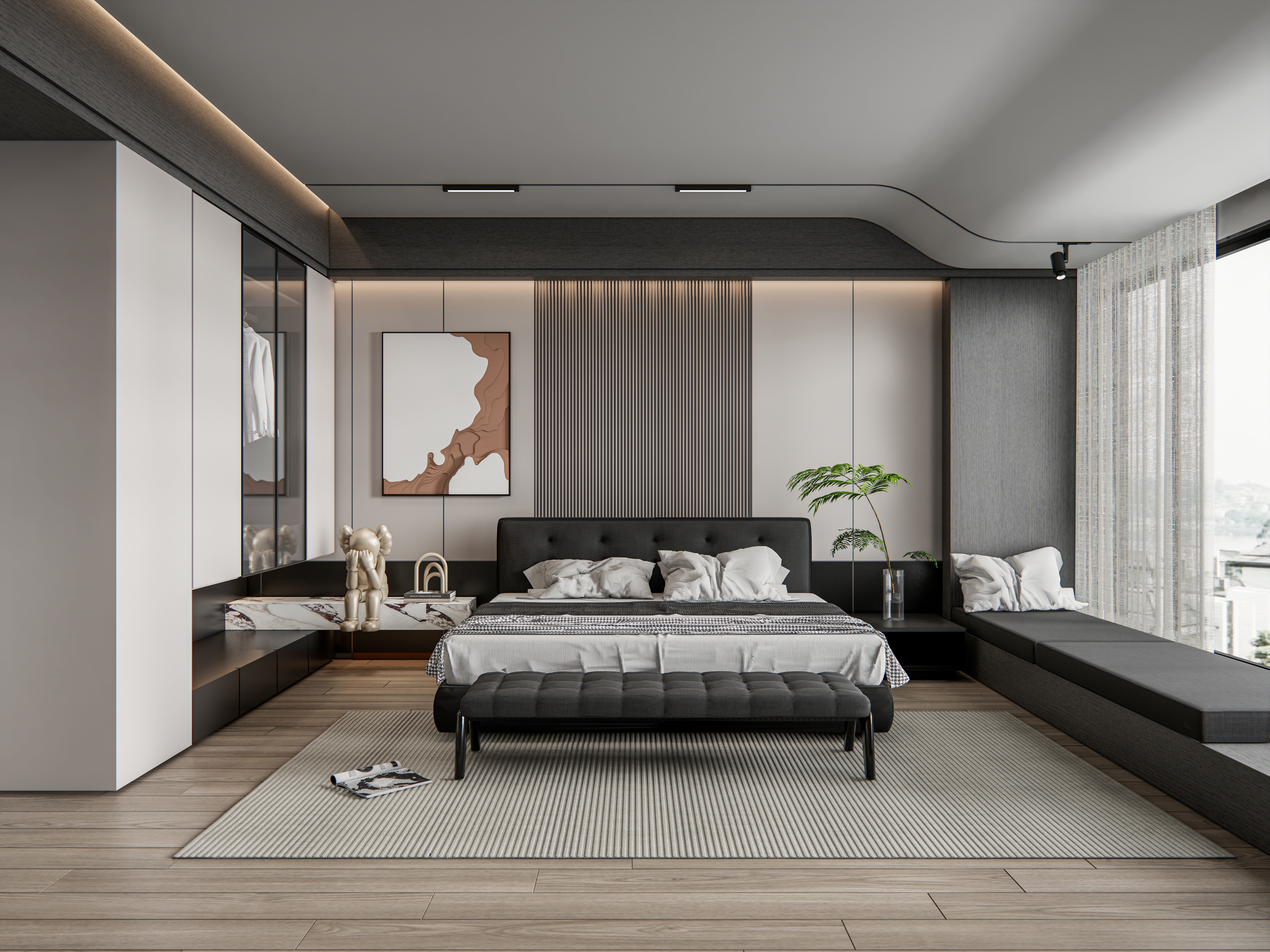 Bedroom 02 3D model_1