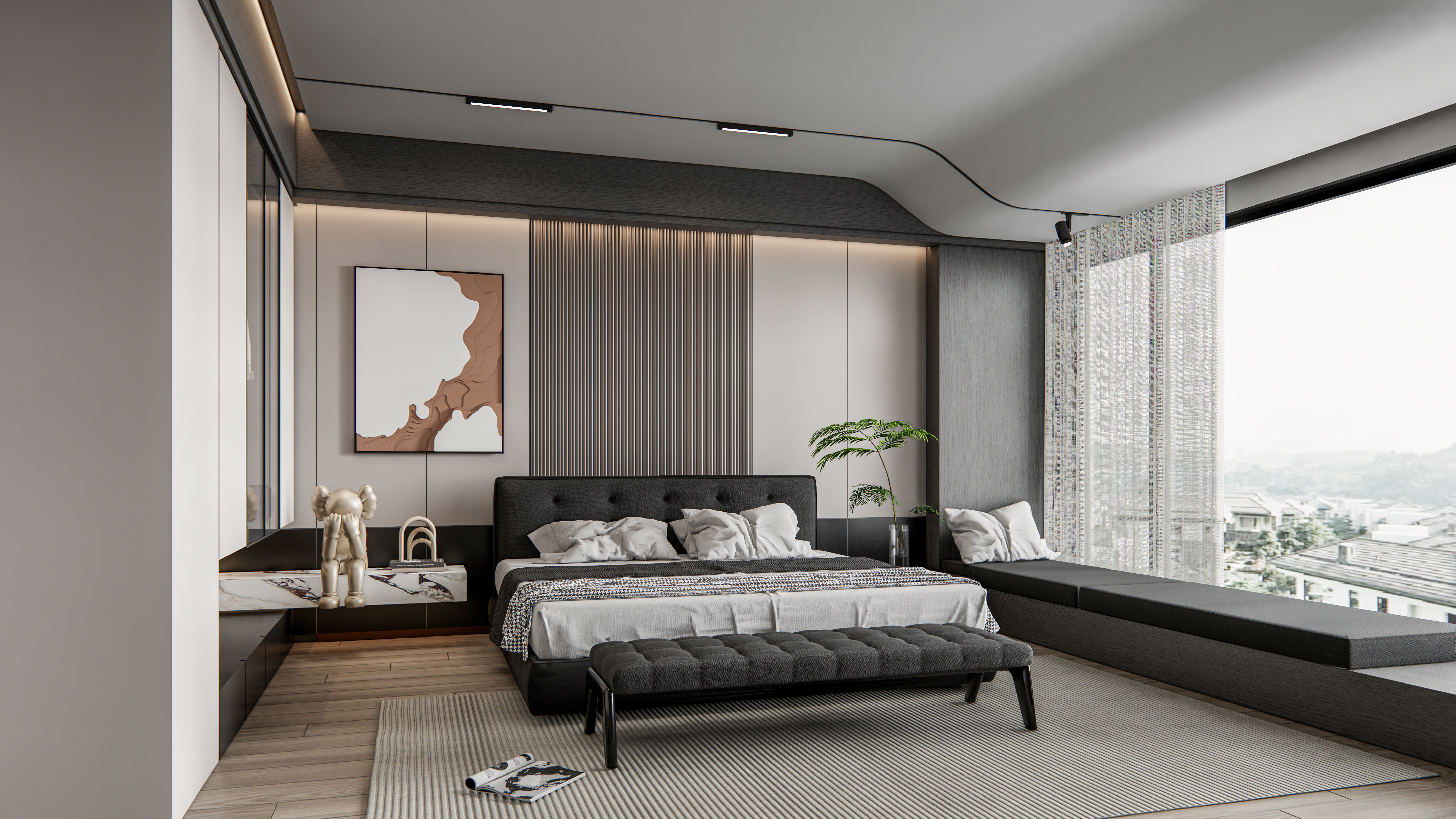 Bedroom 02 3D model_7