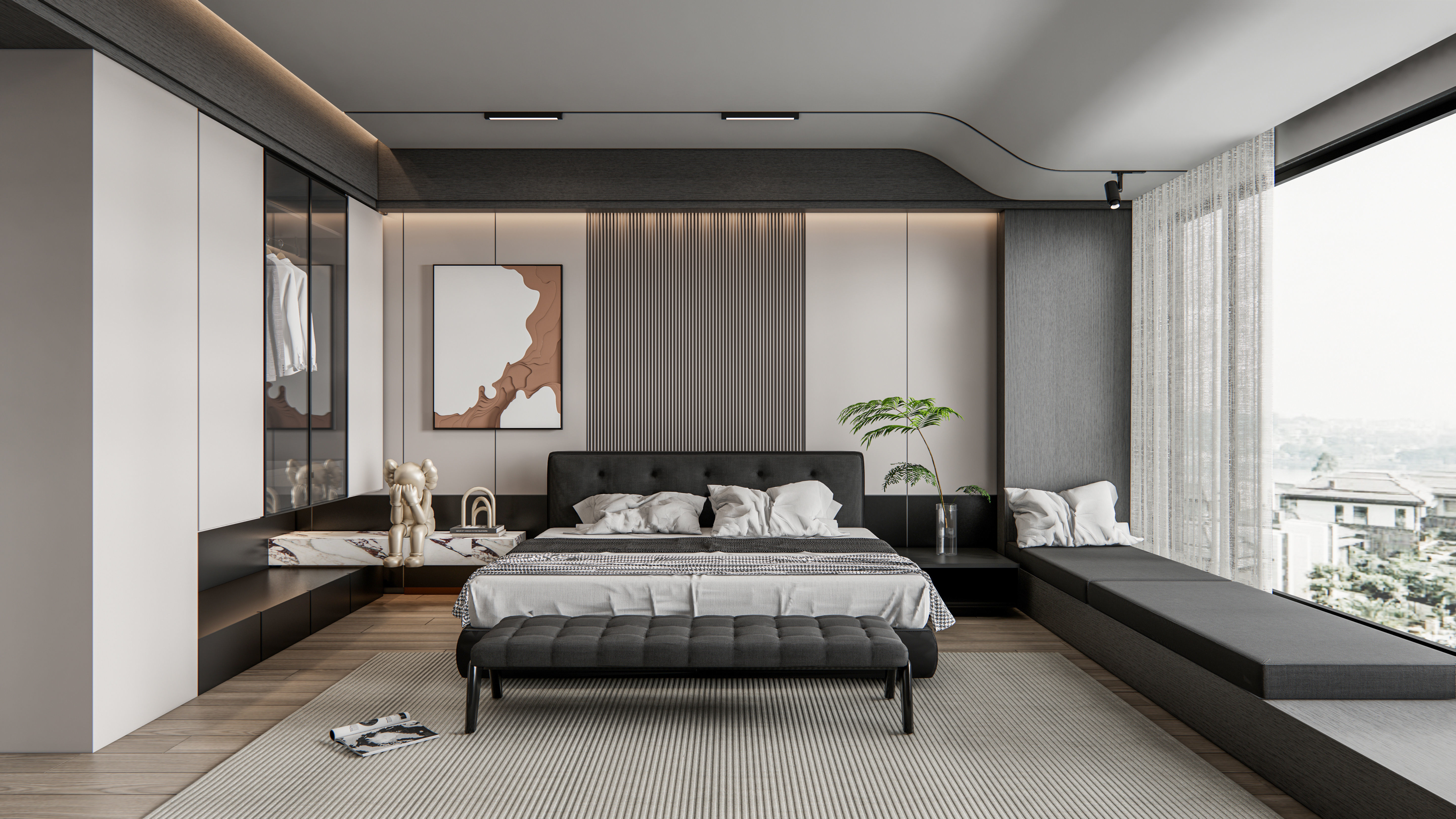 Bedroom 02 3D model_8