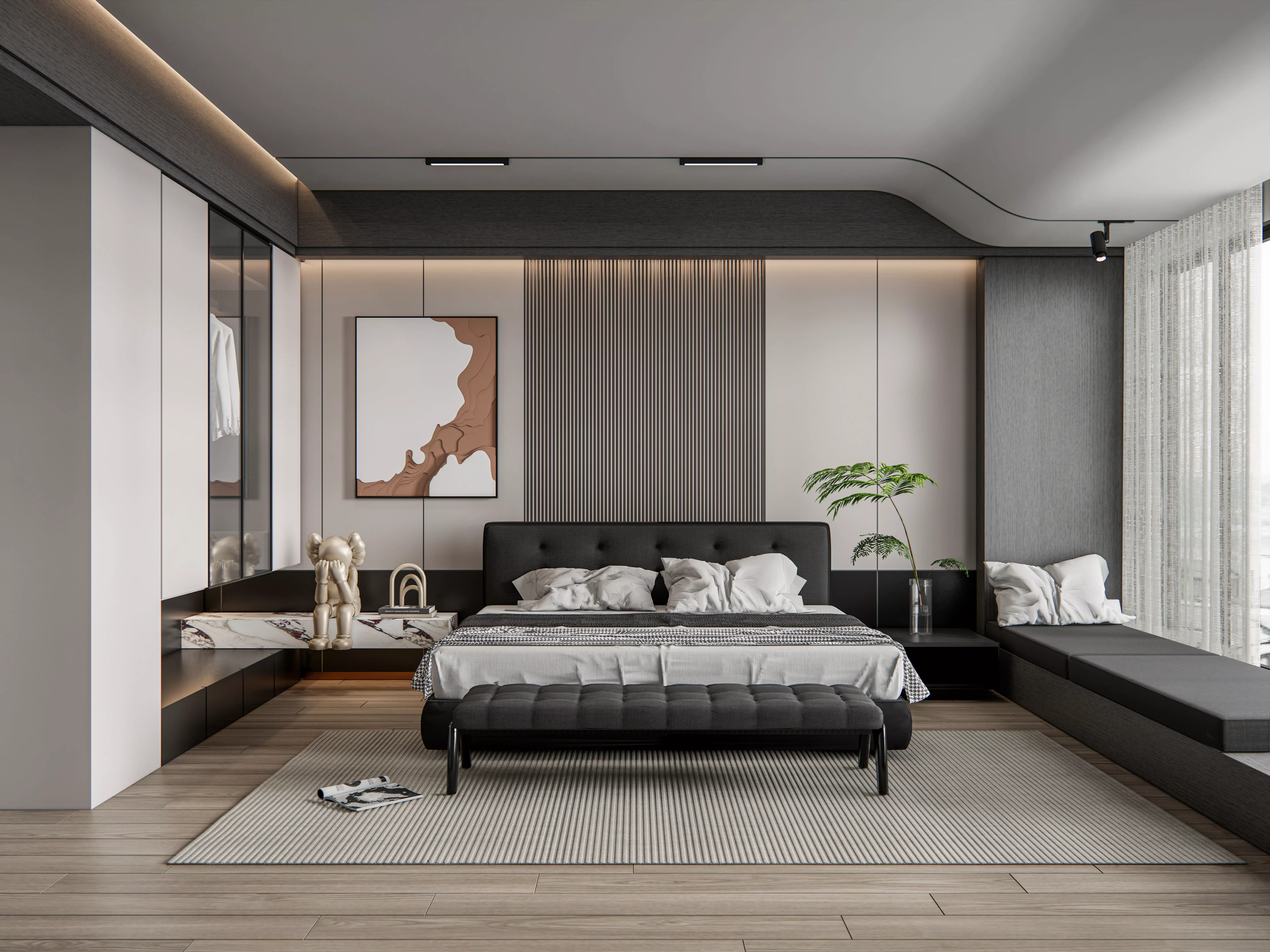 Bedroom 02 3D model_0