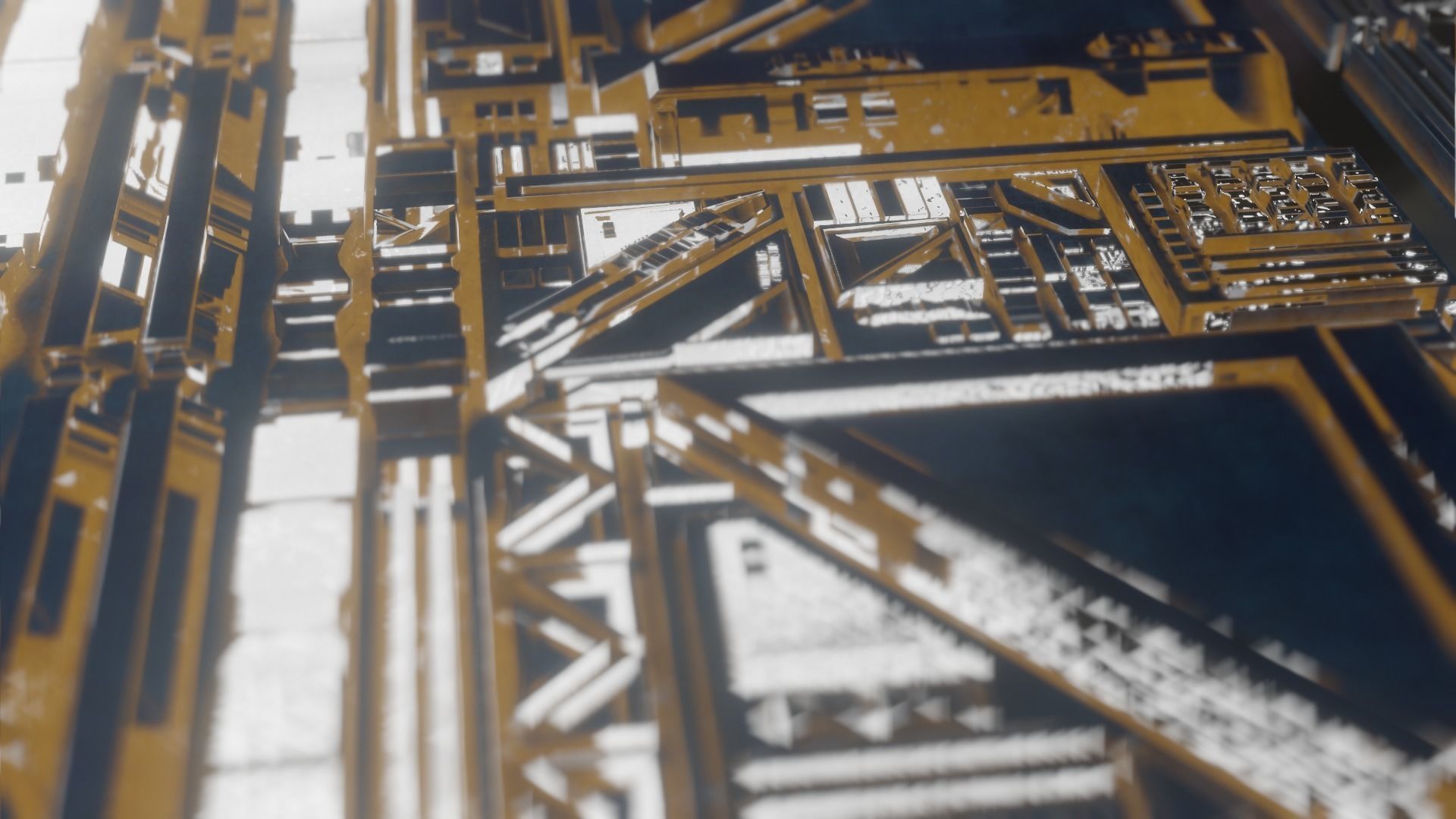 sci-fi panel wall pieces and comp The Creator Kitbash 3D print model_17