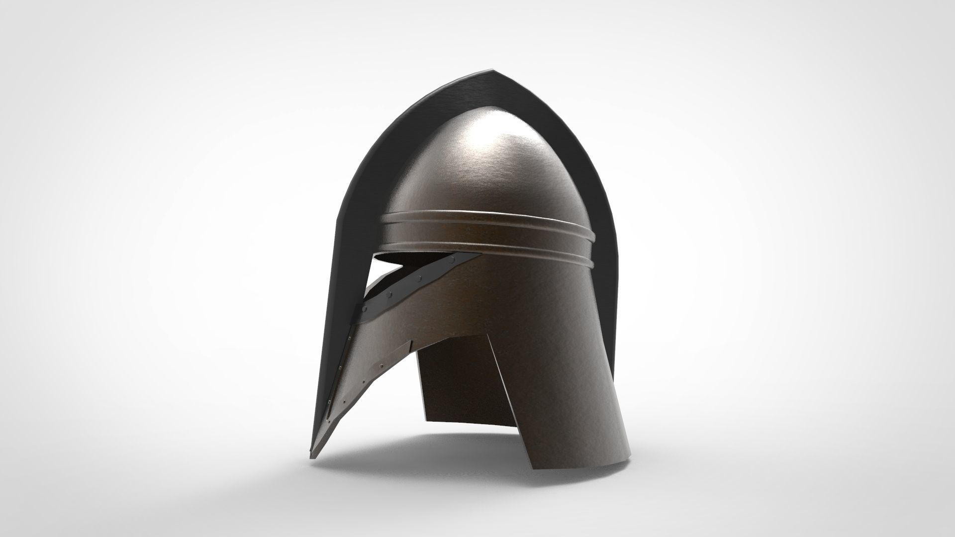 war helmet 3D model_2