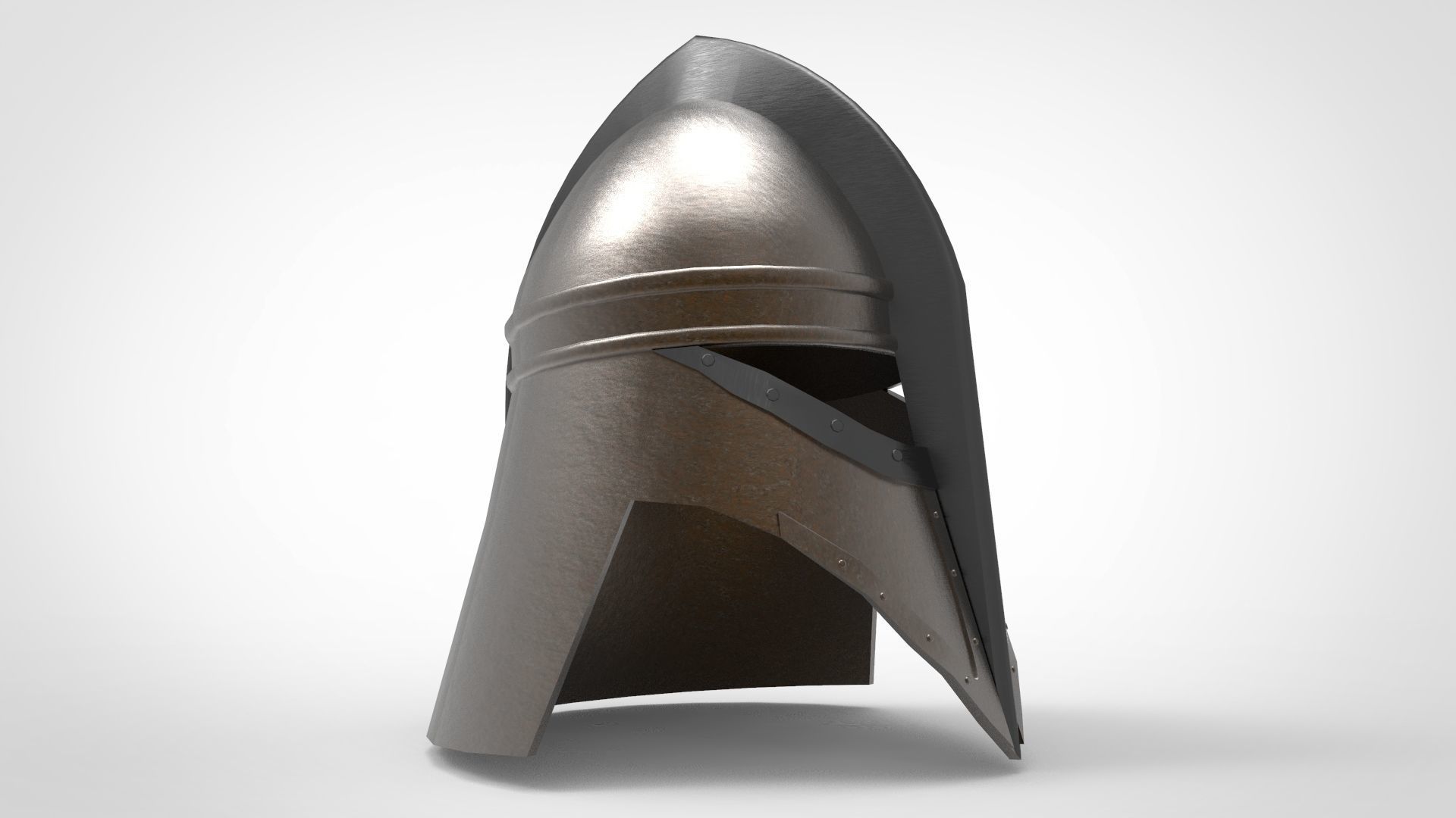 war helmet 3D model_4