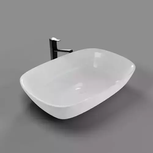 Luxurious Wash Basin 3D Model Free 3D model