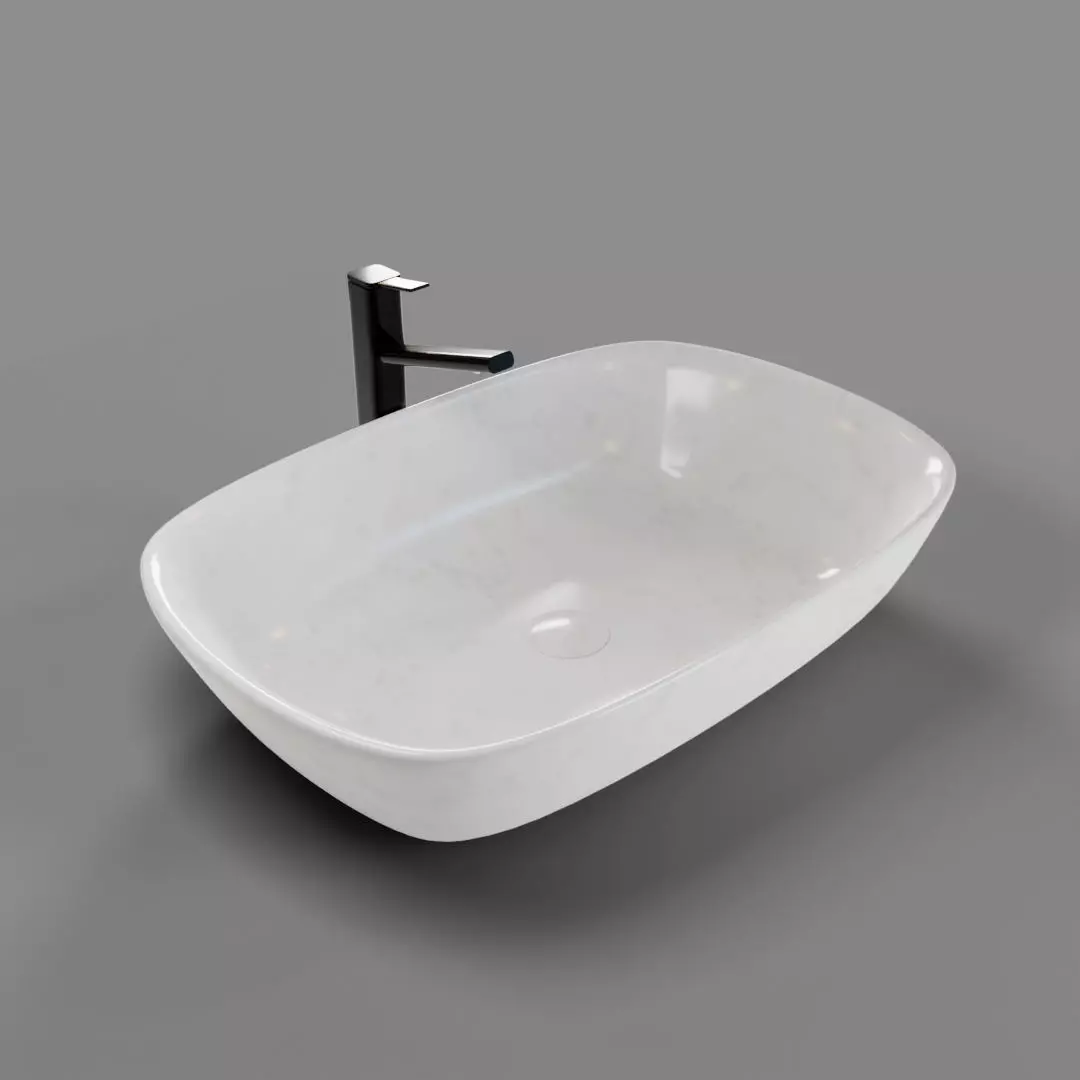 Luxurious Wash Basin 3D Model Free 3D model_0