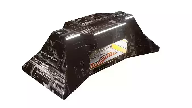 Base mesh for military game assets