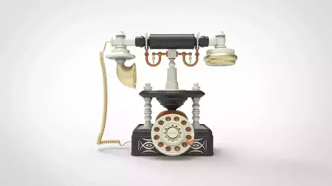 old vintage telephone
