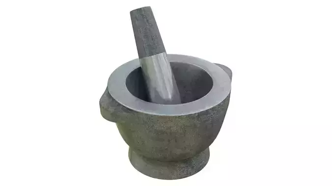 Thai Stone Mortar and Pestle
