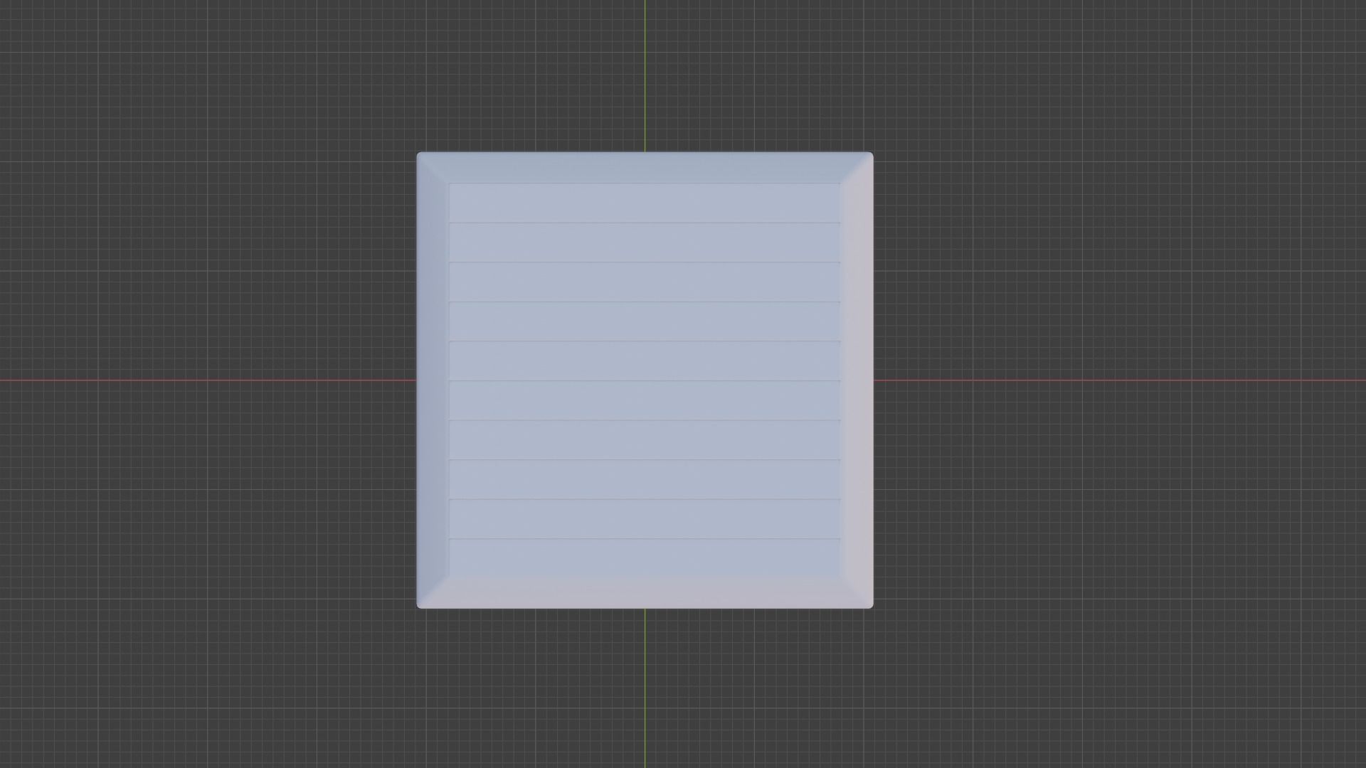 Editable Modern design squared coffee table 3D print model_20