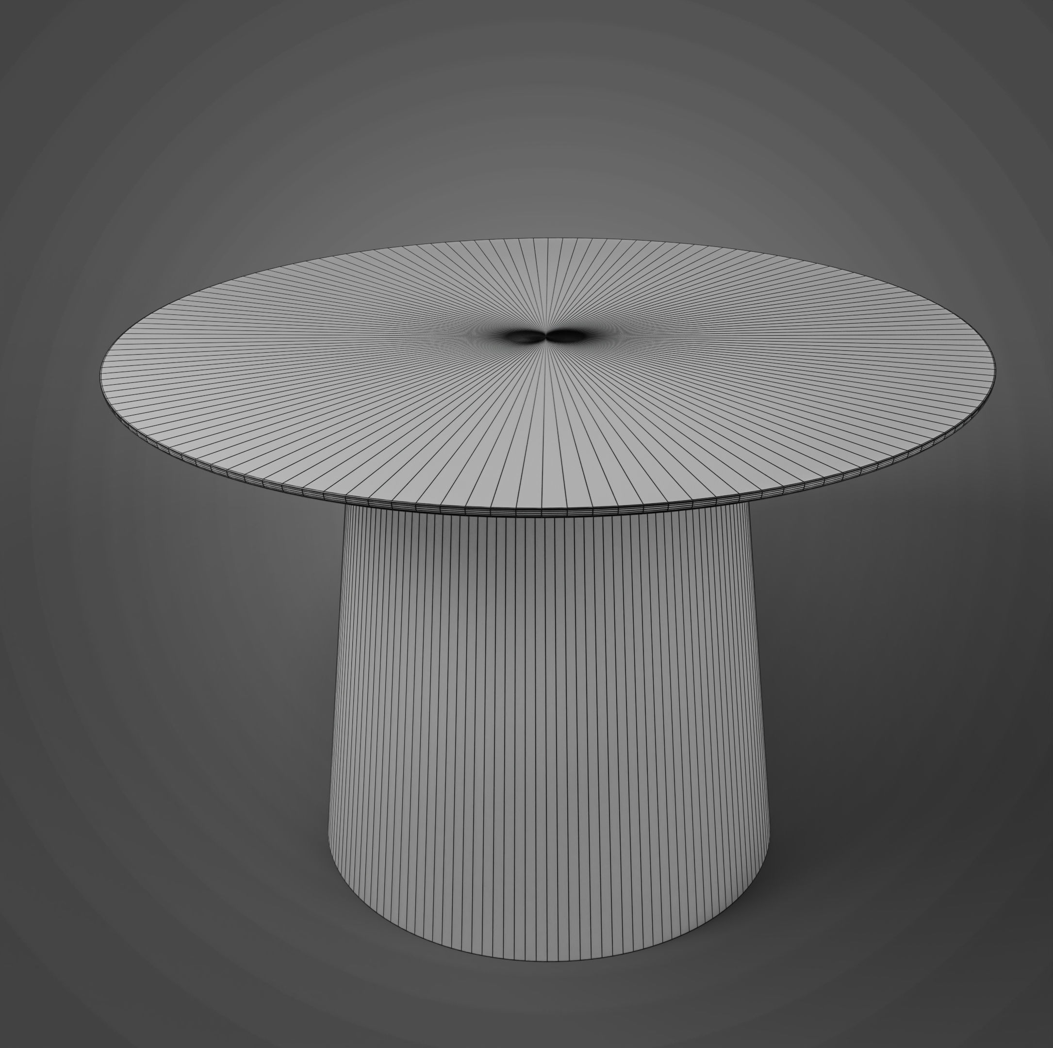 Coco Side Table Low-poly 3D model_3