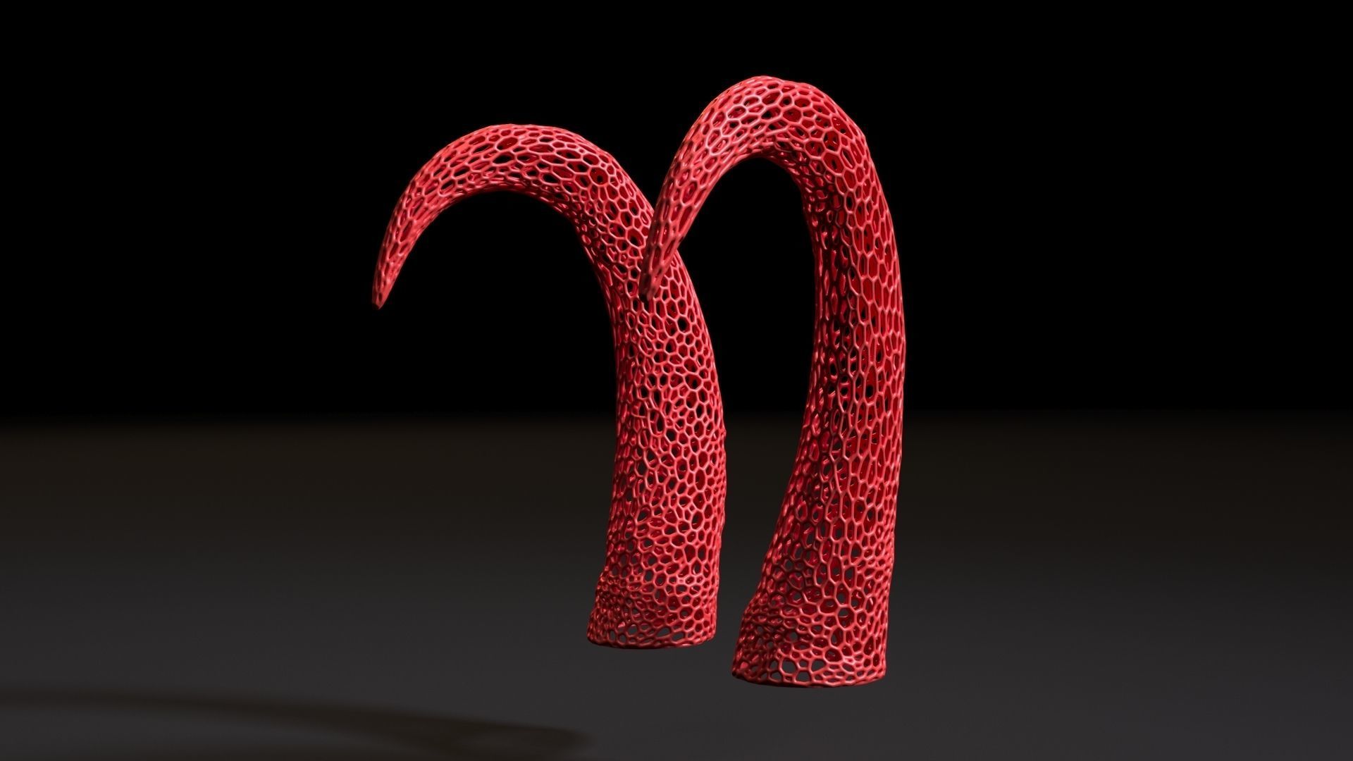 Horns 3D print model_4