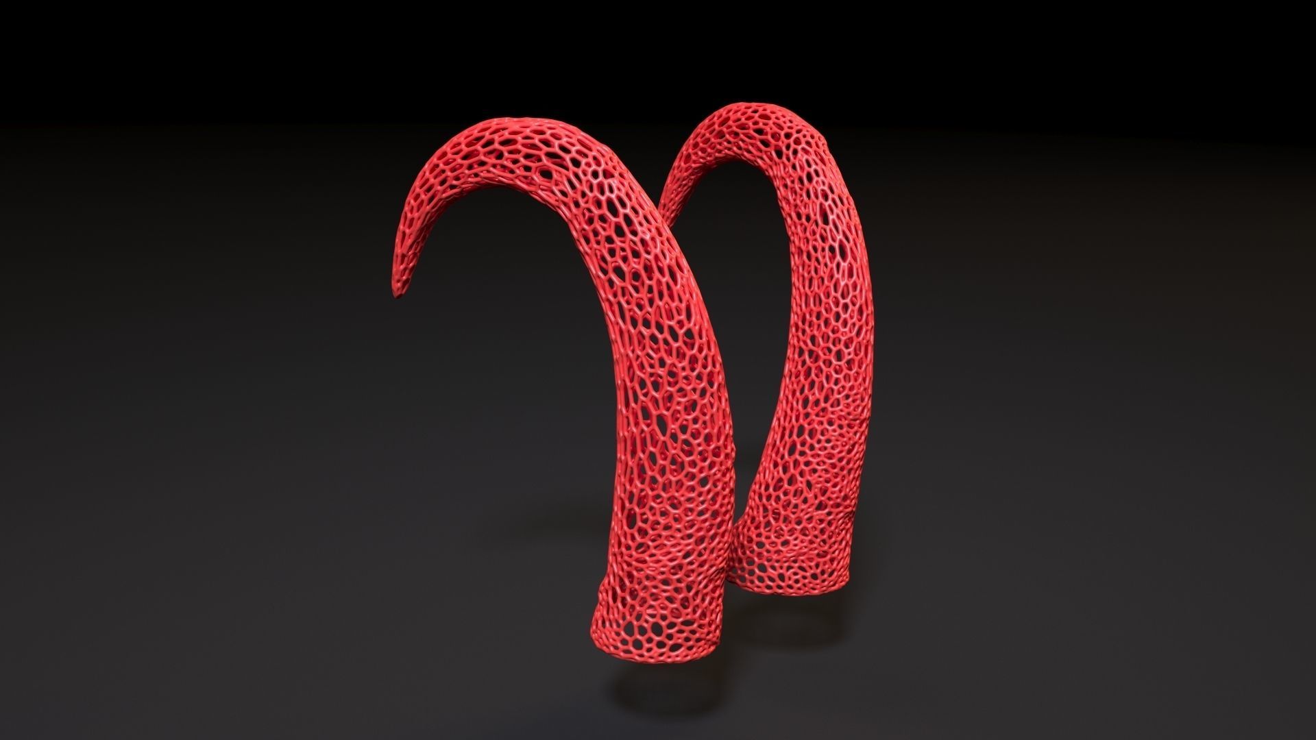 Horns 3D print model_6