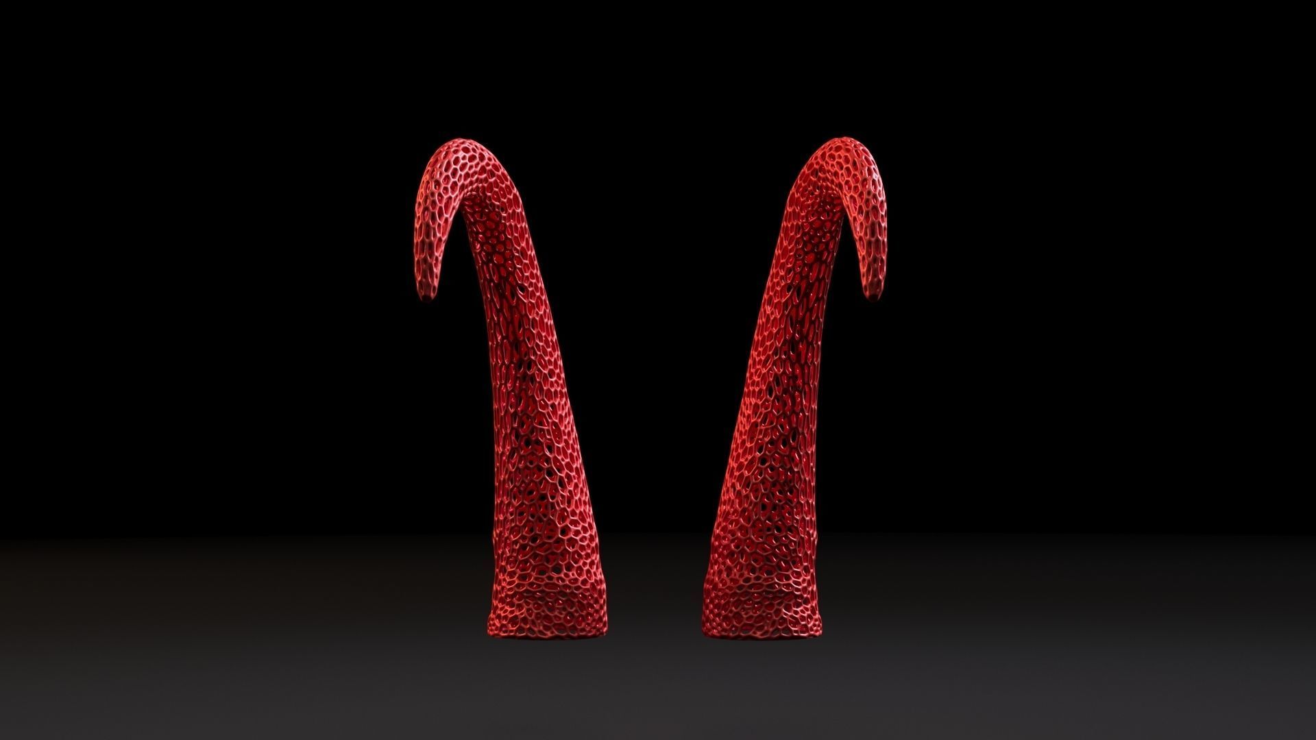 Horns 3D print model_3