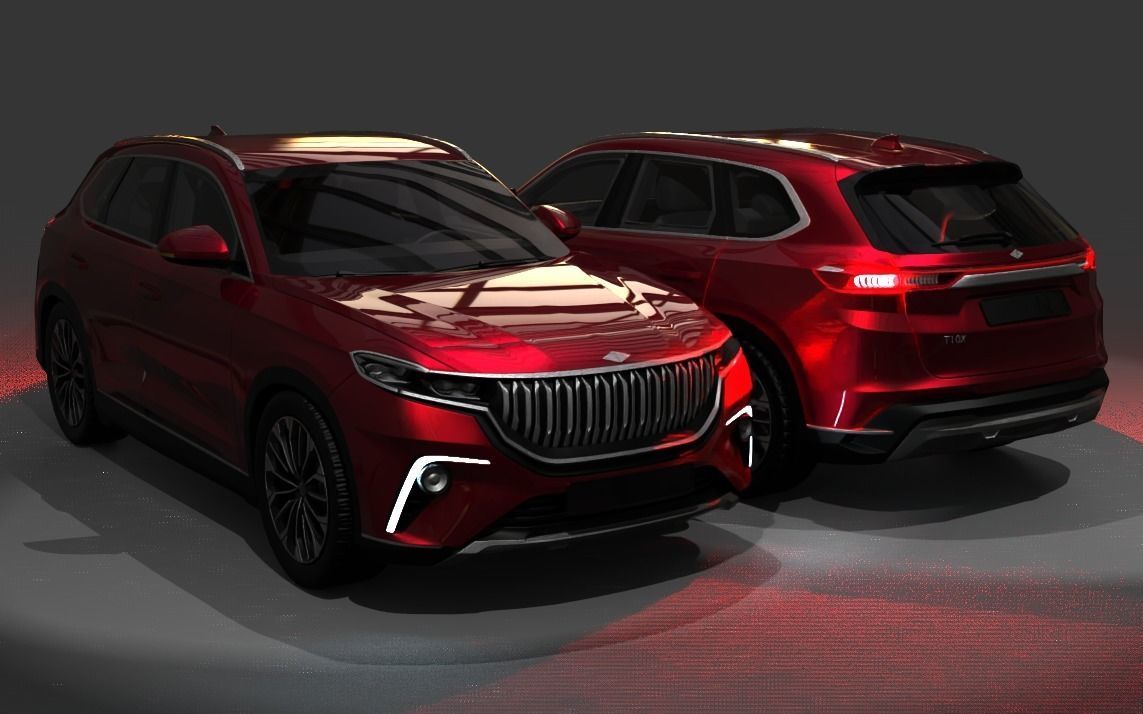 TOGG T10X  3D BASKI MODELI 3D print model_1