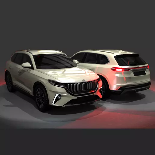 TOGG T10X  3D BASKI MODELI 3D print model_0