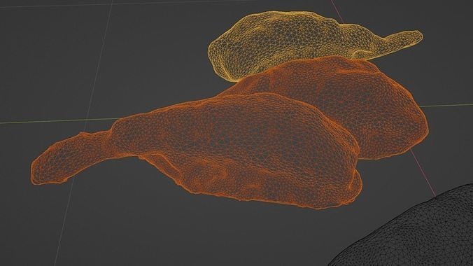 Sushi Delight 3D Scanned Shrimp Nigiri  3D print model 4