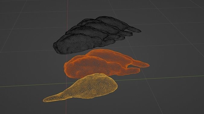 Sushi Delight 3D Scanned Shrimp Nigiri  3D print model 6