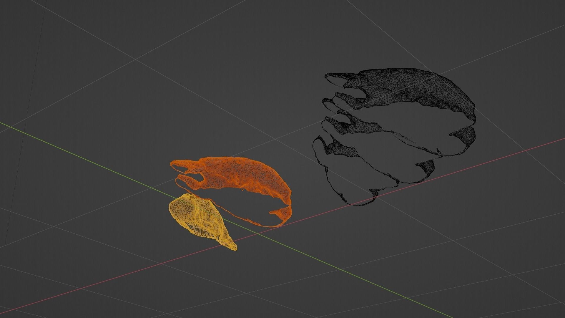 Sushi Delight 3D Scanned Shrimp Nigiri  3D print model_29