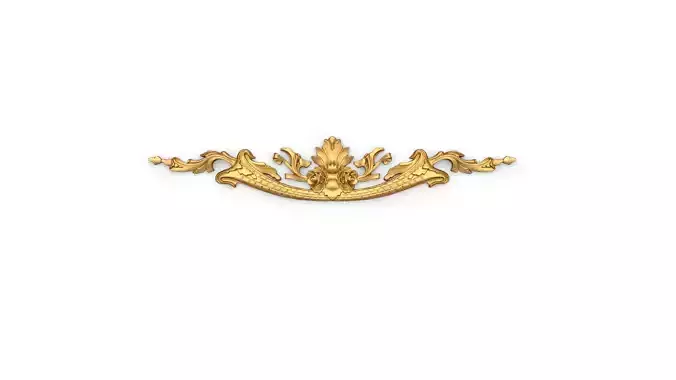 Classic carved  decor ornament 349