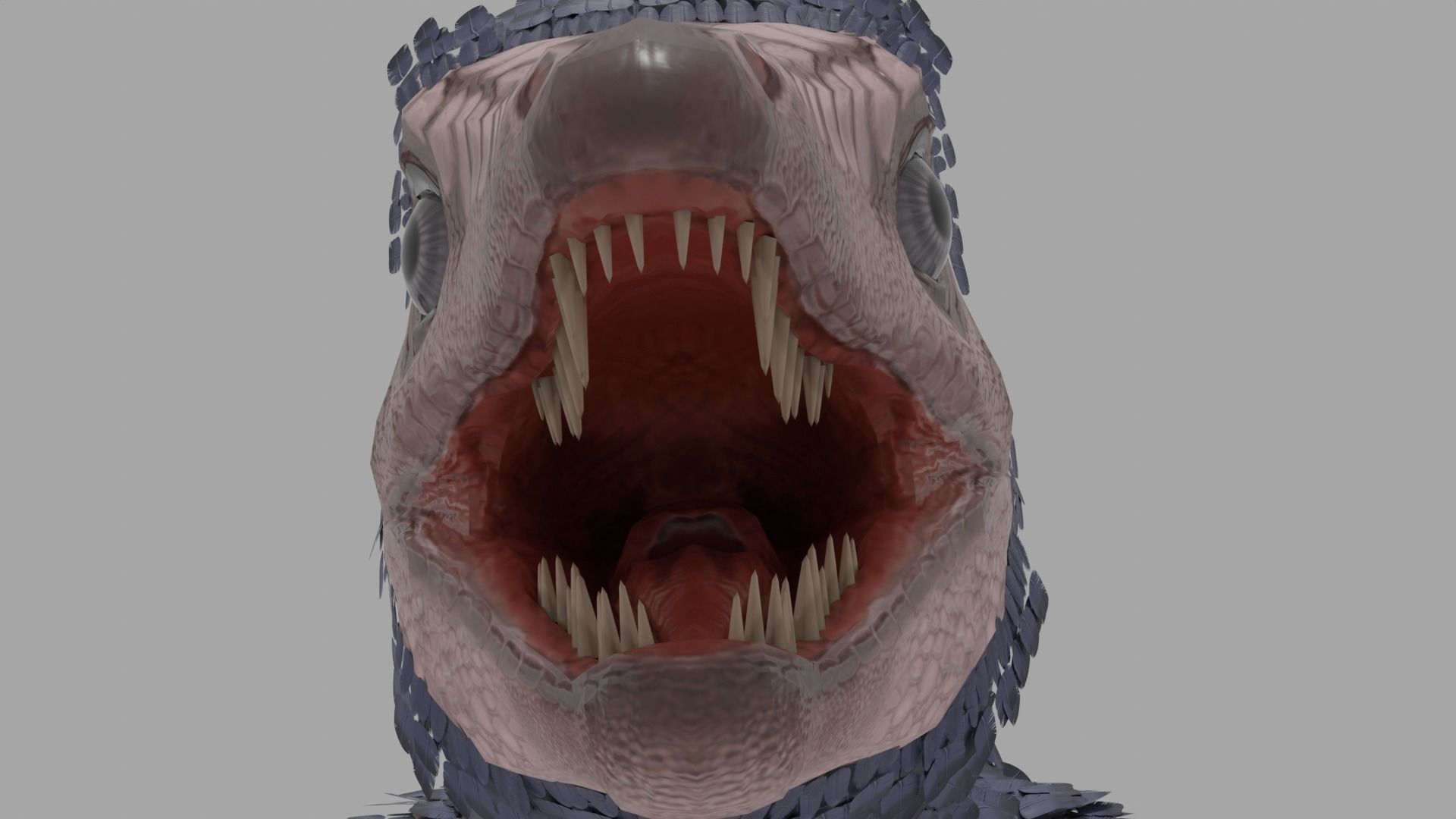 Archaeopteryx Free low-poly 3D model_5