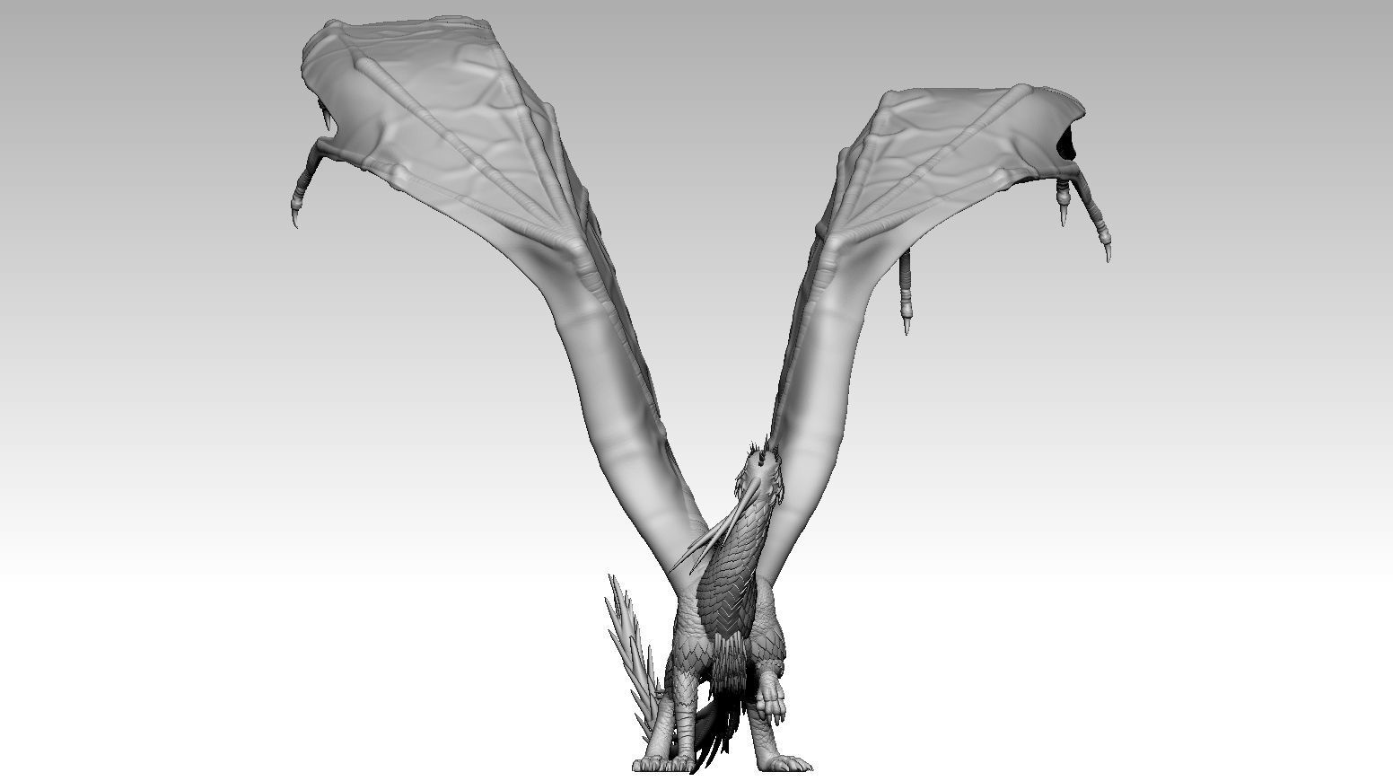 dragon 3D print model_5