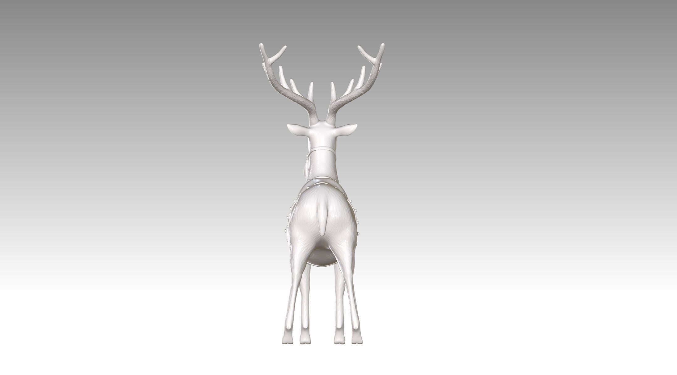 reindeer 3D print model_13