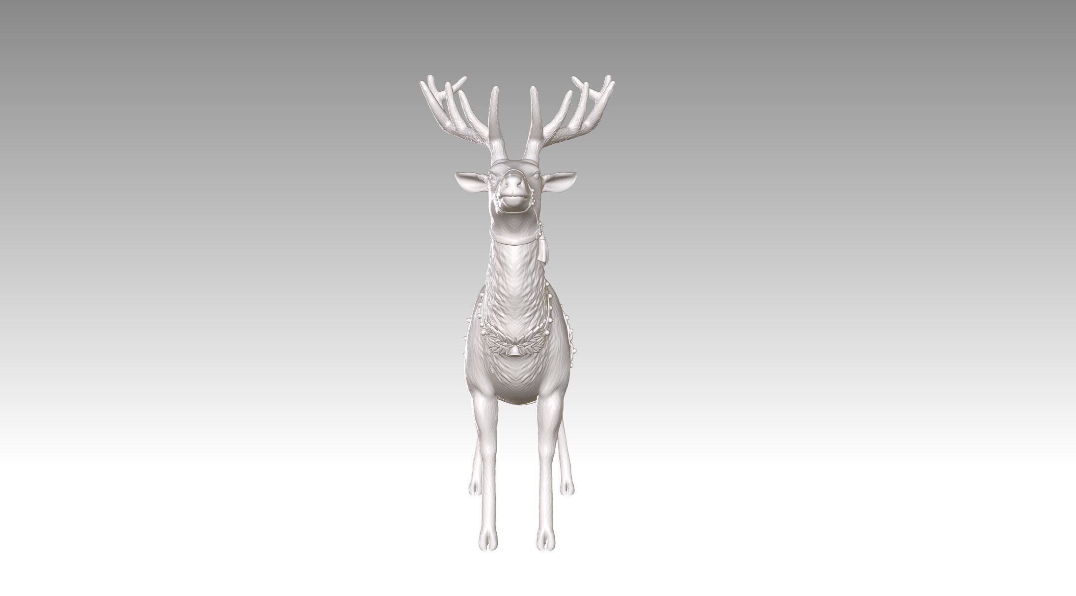 reindeer 3D print model_14