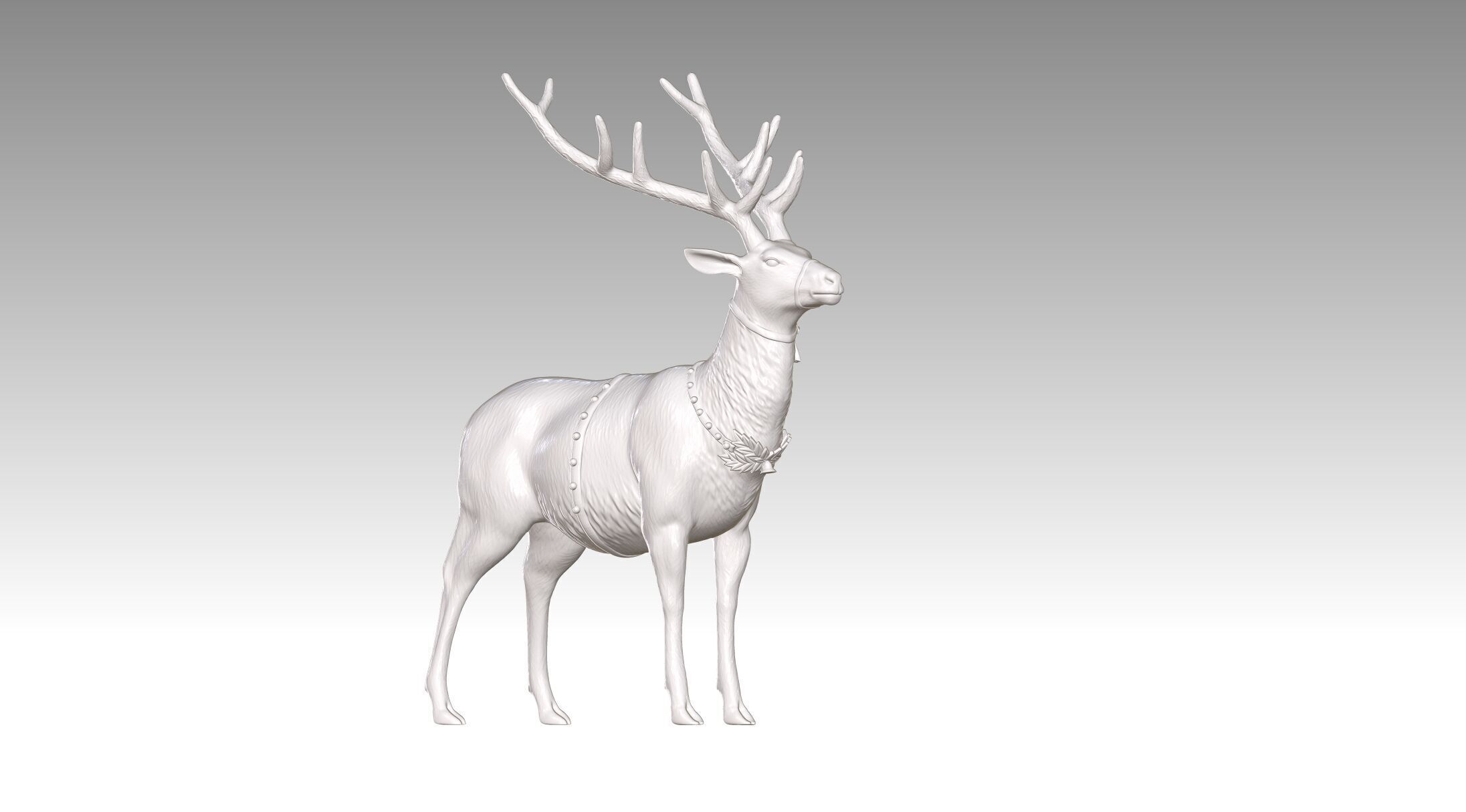 reindeer 3D print model_18