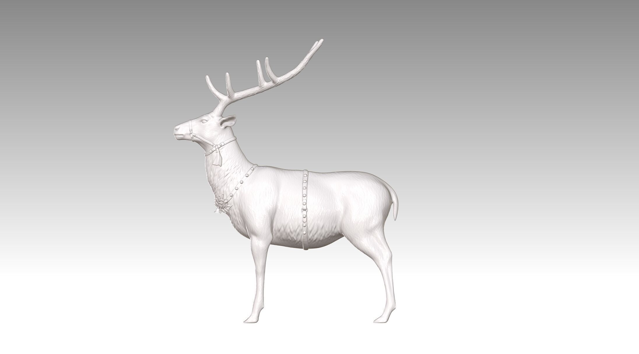 reindeer 3D print model_15