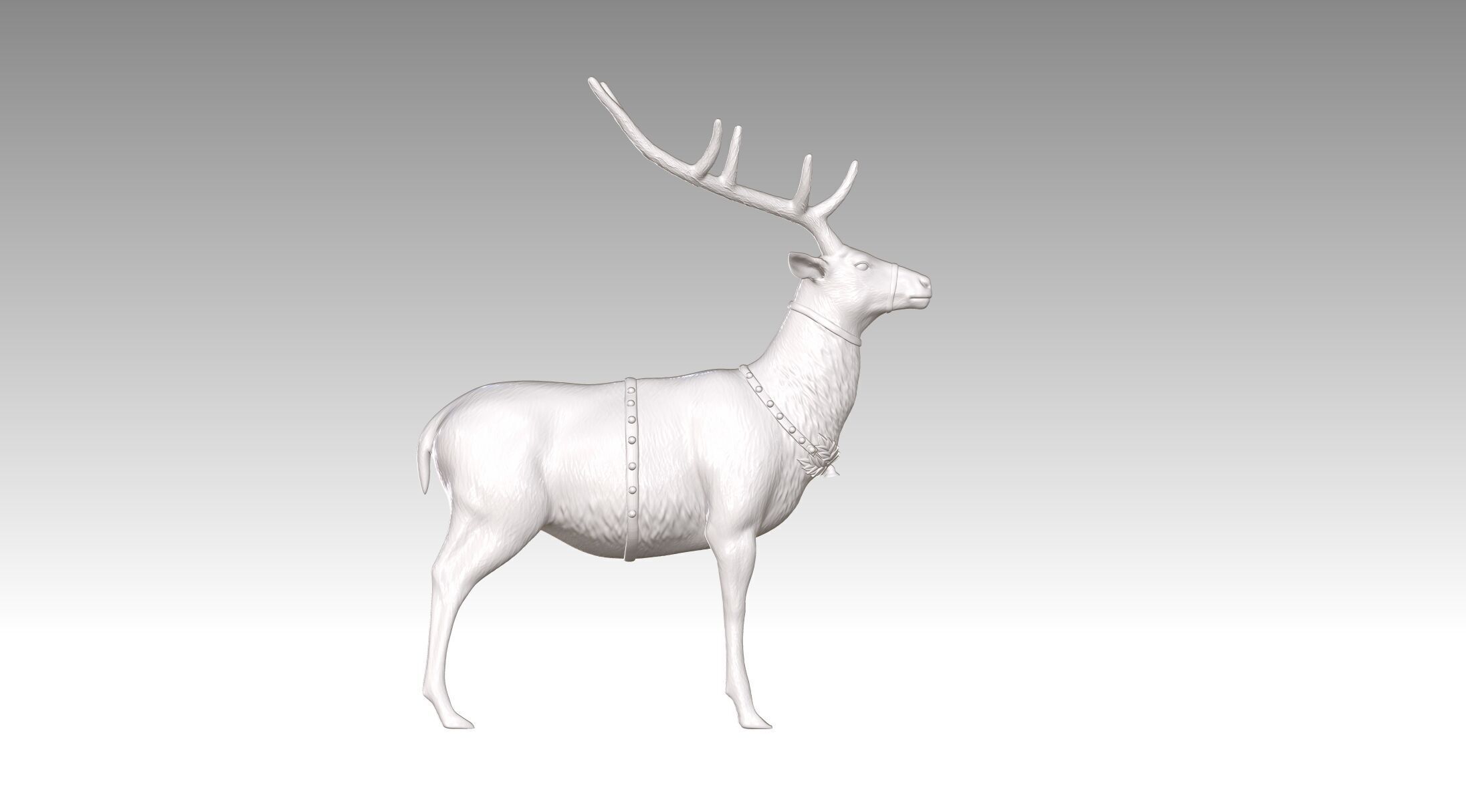 reindeer 3D print model_19